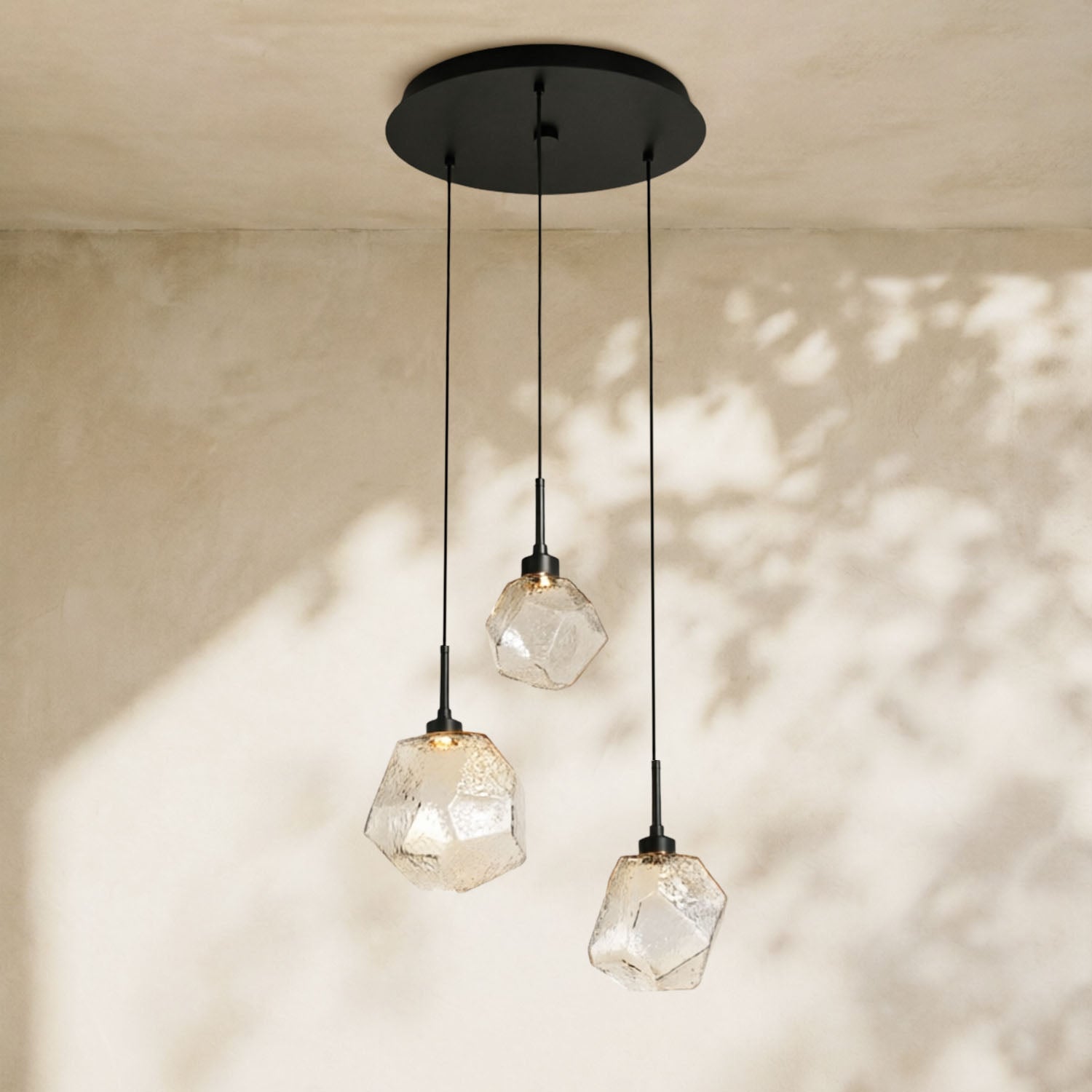 Art Twisted Round Chandelier