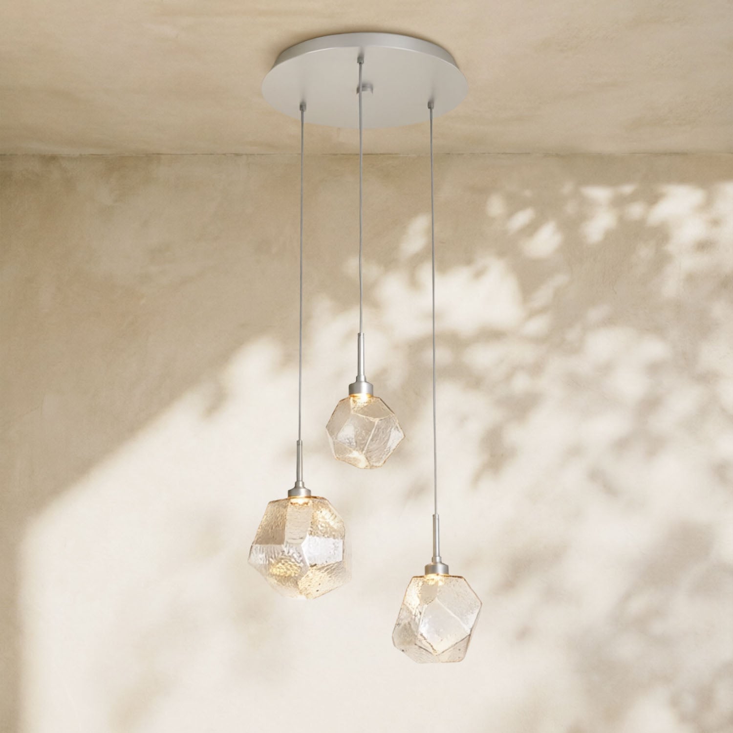 Art Twisted Round Chandelier