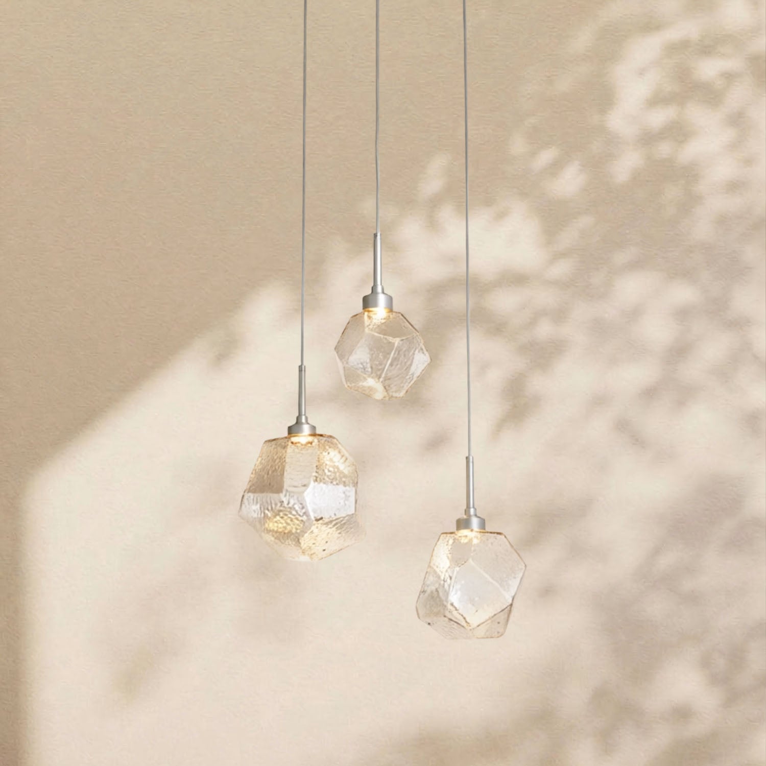 Art Twisted Round Chandelier