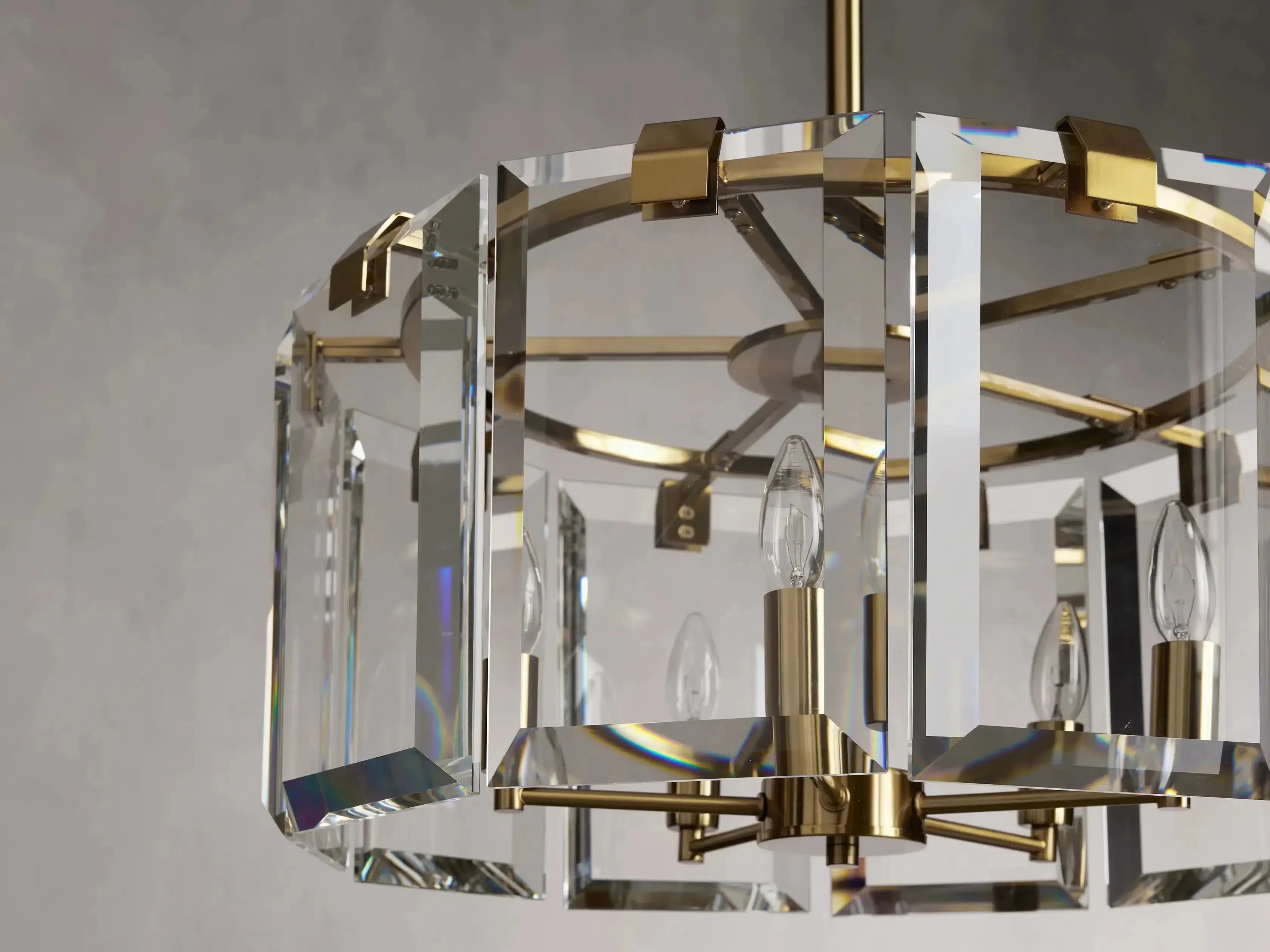 Crystal Prism Round Chandelier 5Light 7Light