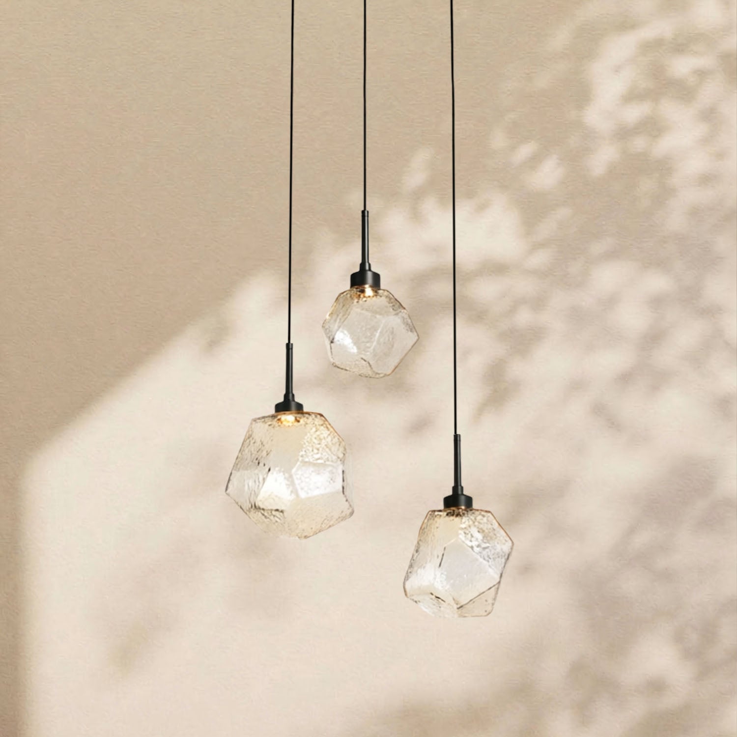 Art Twisted Round Chandelier