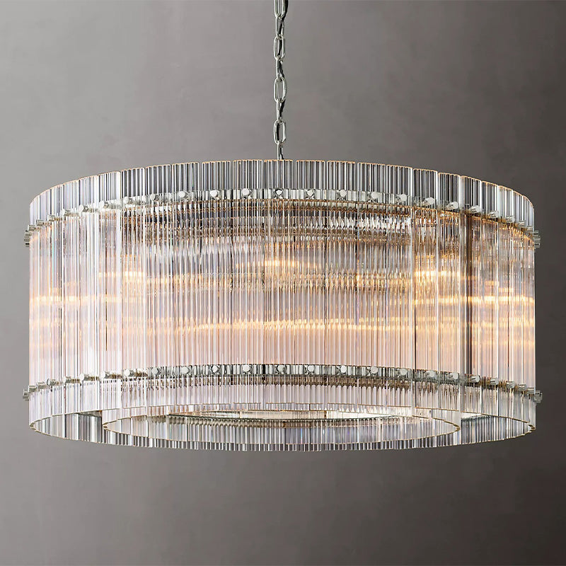 Amelia Round Chandelier 37"-Vancei
