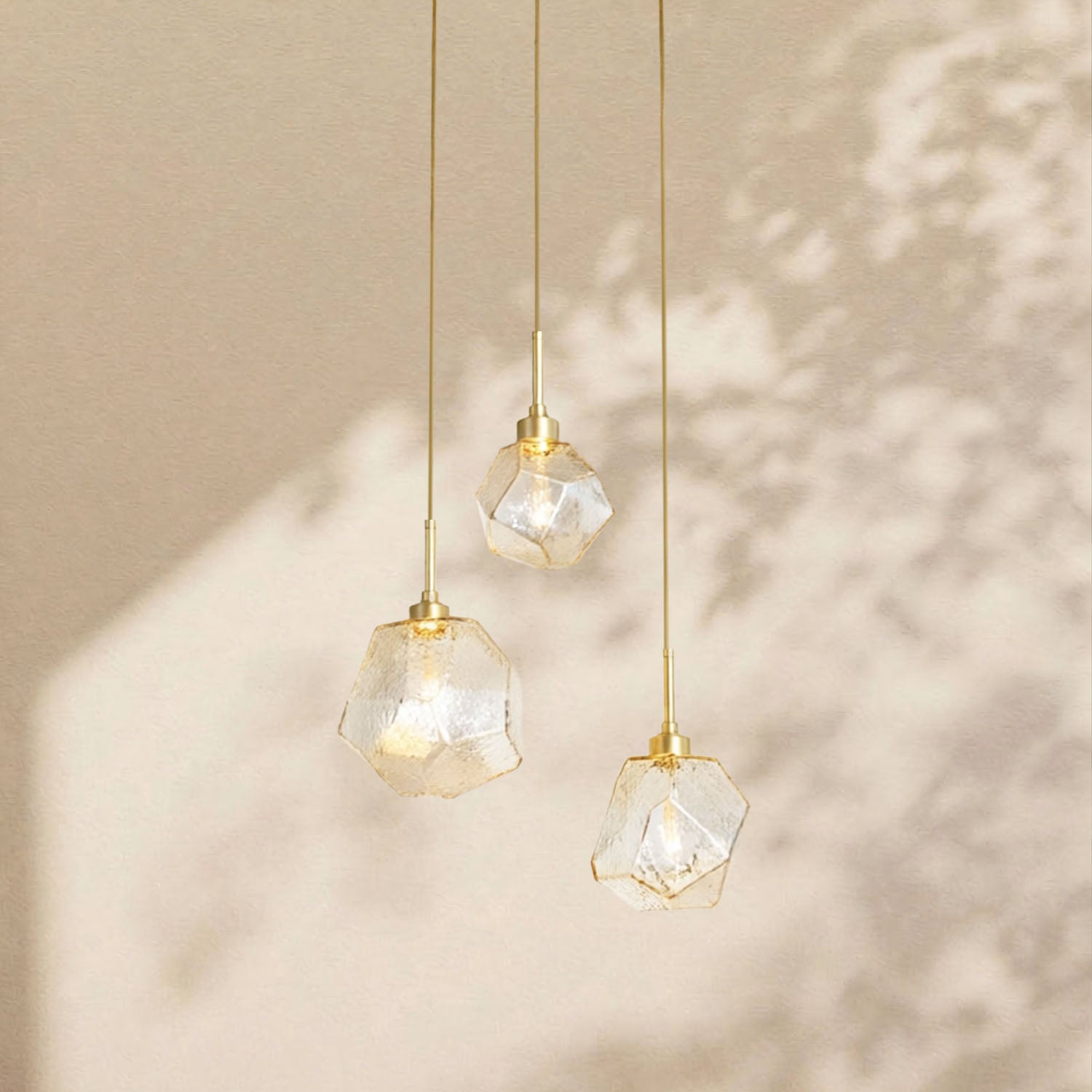 Art Twisted Round Chandelier