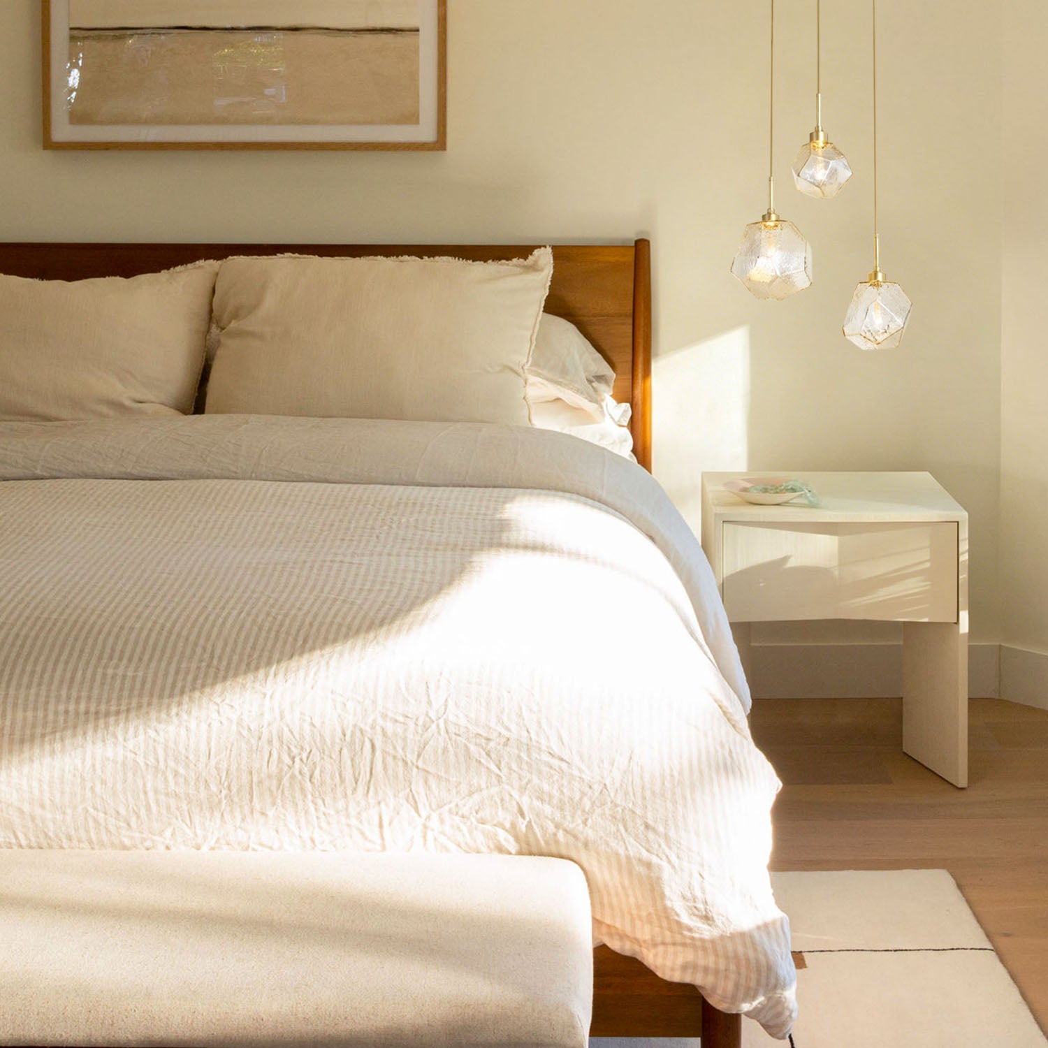 Art Twisted Round Chandelier