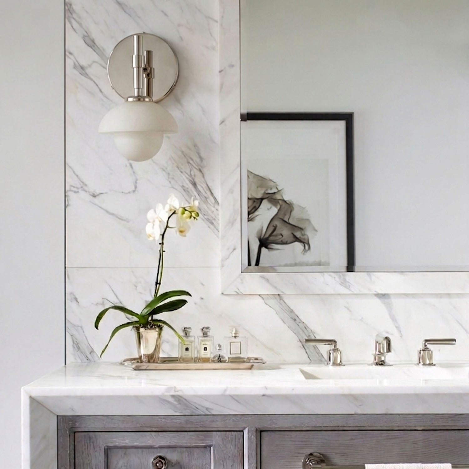 Glowen Alabaster Wall Sconce