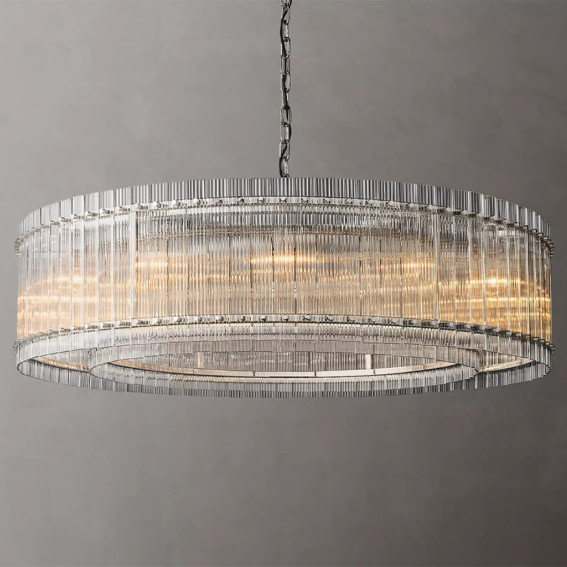 Amelia Round Chandelier 60"-Vancei