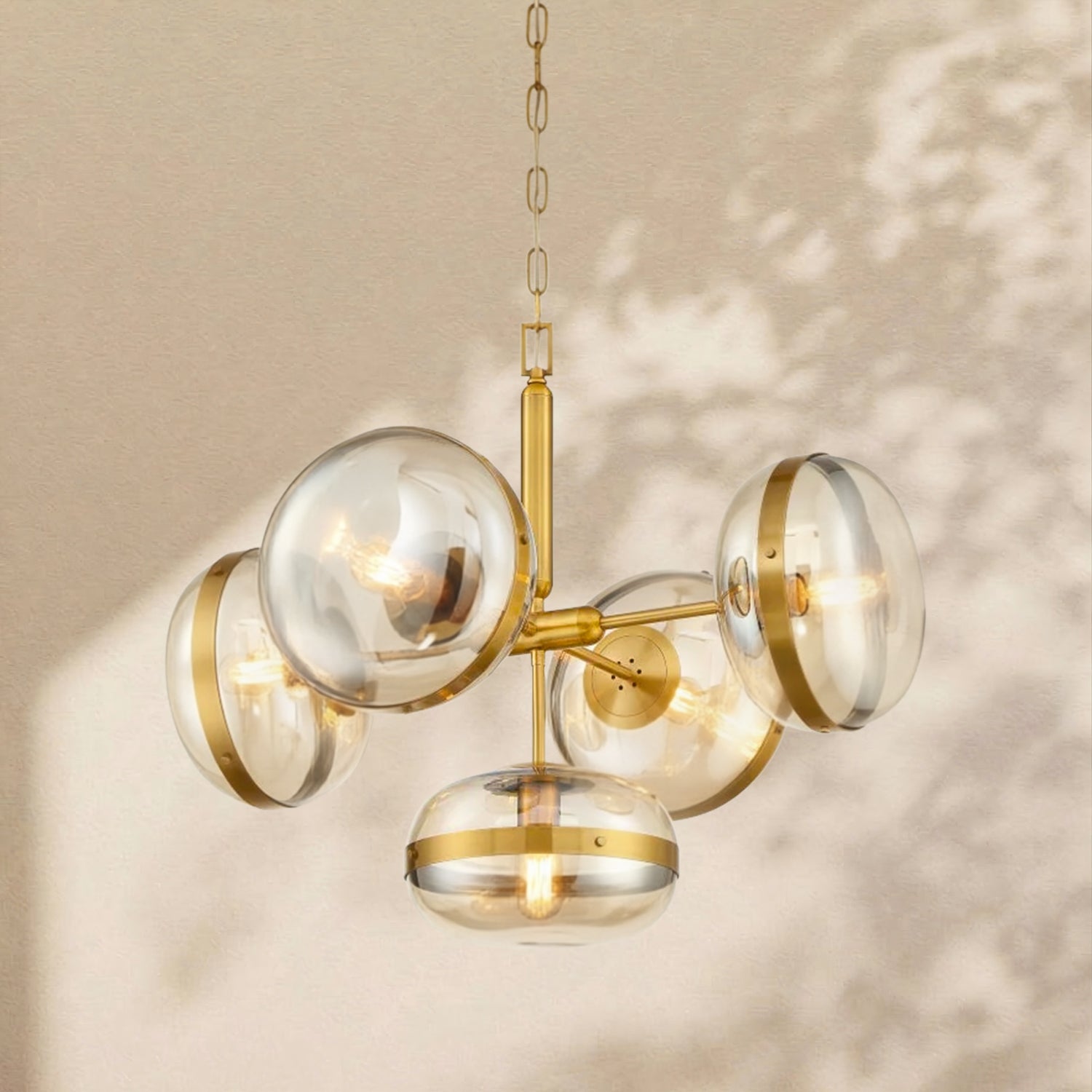 Norako Glass Pendant 5-Light