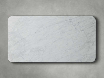 Finnley Dining Table Bluestone Carrara 120" ( customize)