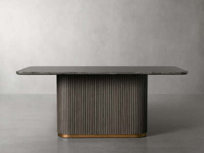 Finnley Dining Table Bluestone Carrara 120" ( customize)
