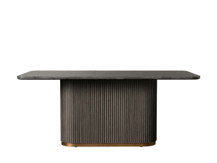 Finnley Dining Table Bluestone Carrara 120" ( customize)