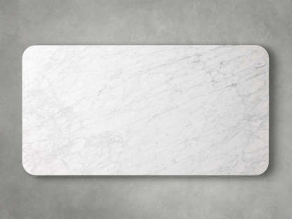 Finnley Dining Table Bluestone Carrara 120" ( customize)