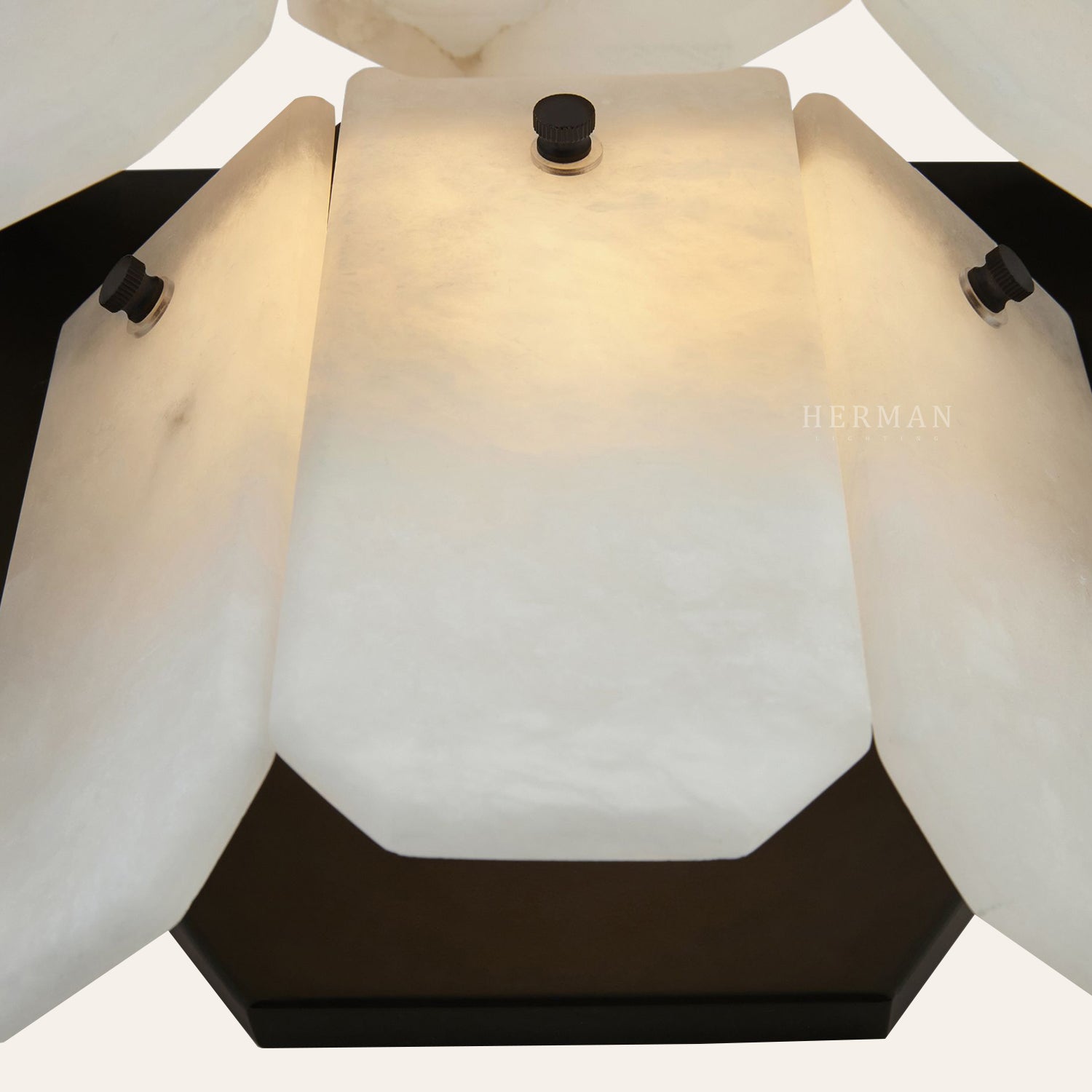 Nadia Alabaster LED Sconce