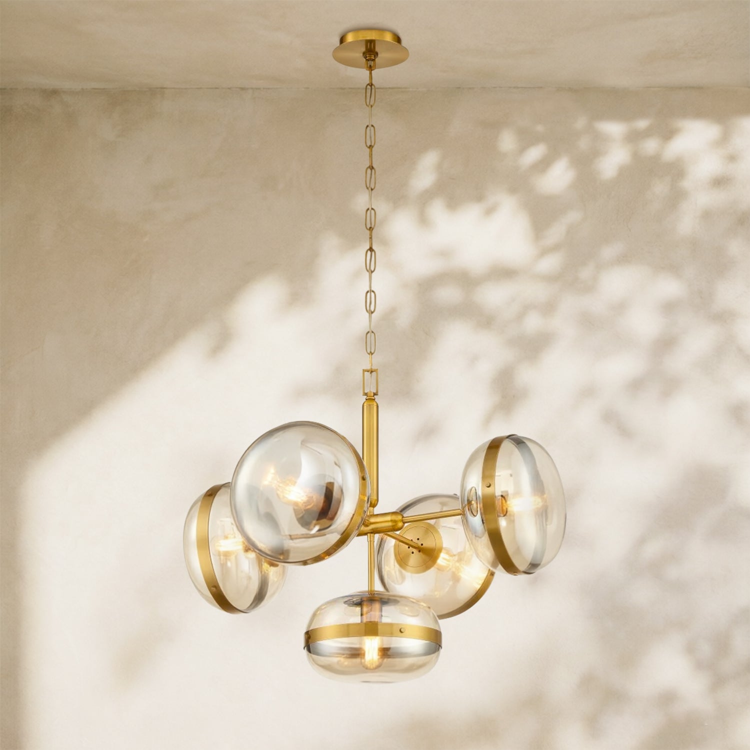 Norako Glass Pendant 5-Light