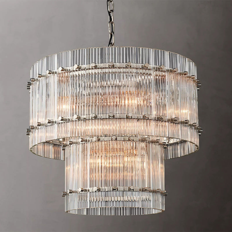 Amelia 2-Tier Round Chandelier 22"-Vancei
