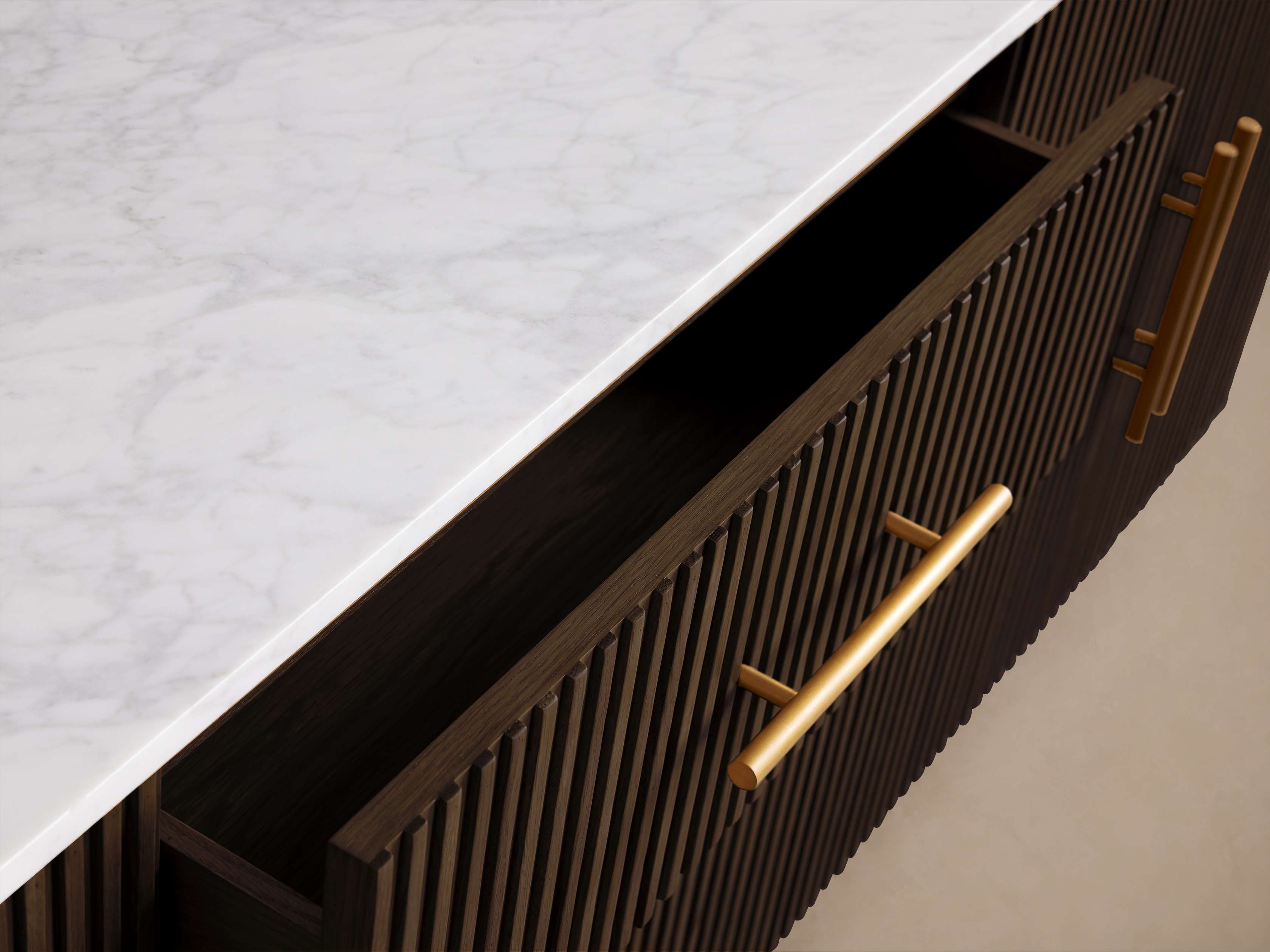 Finnley Plinth Sideboard with Drawers