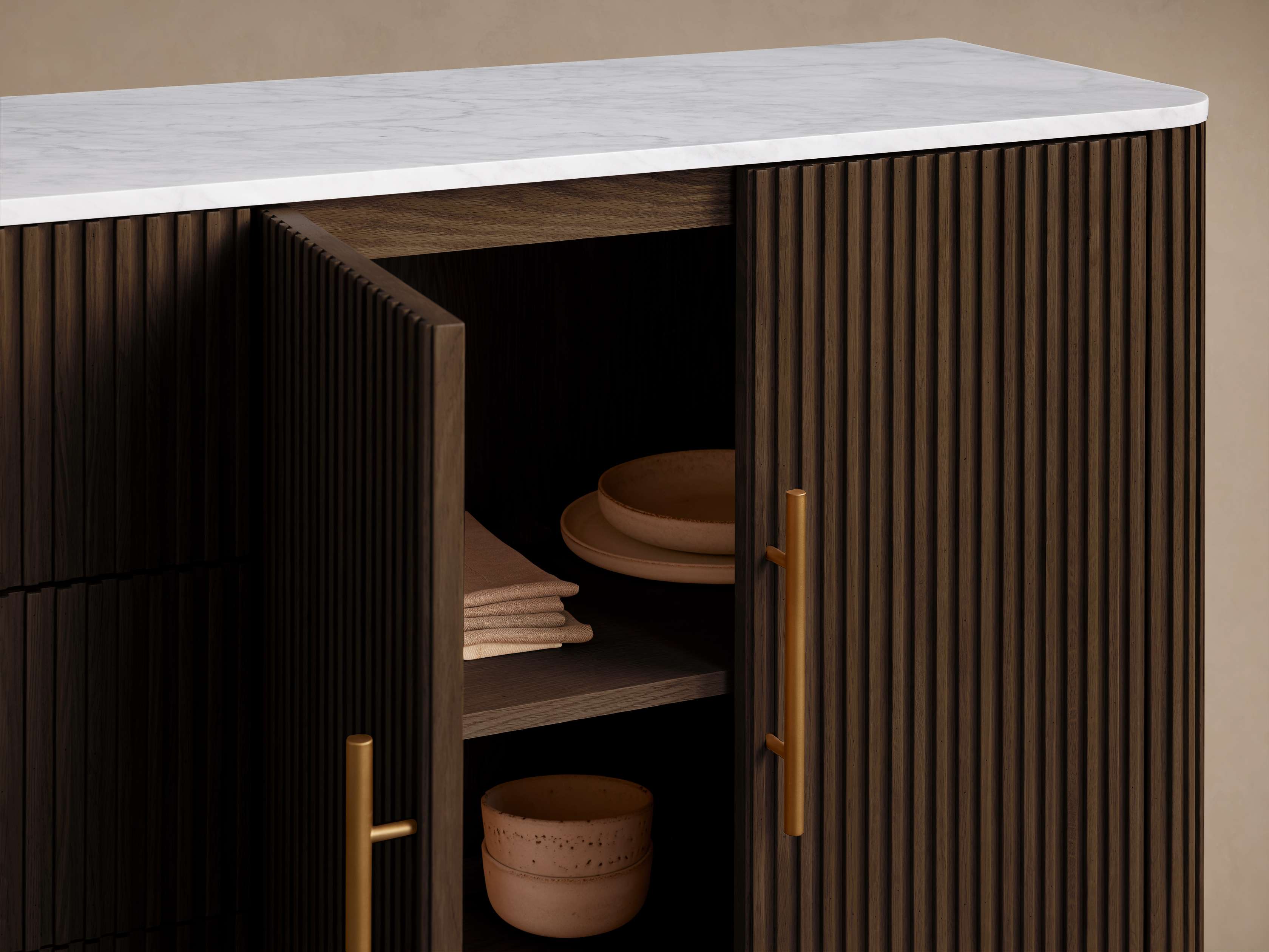 Finnley Plinth Sideboard with Drawers