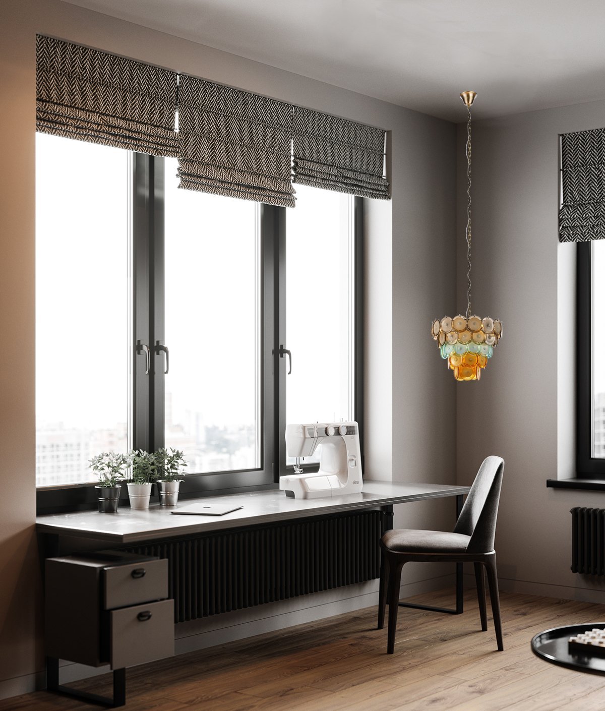 Bettina Round Chandelier-Vancei