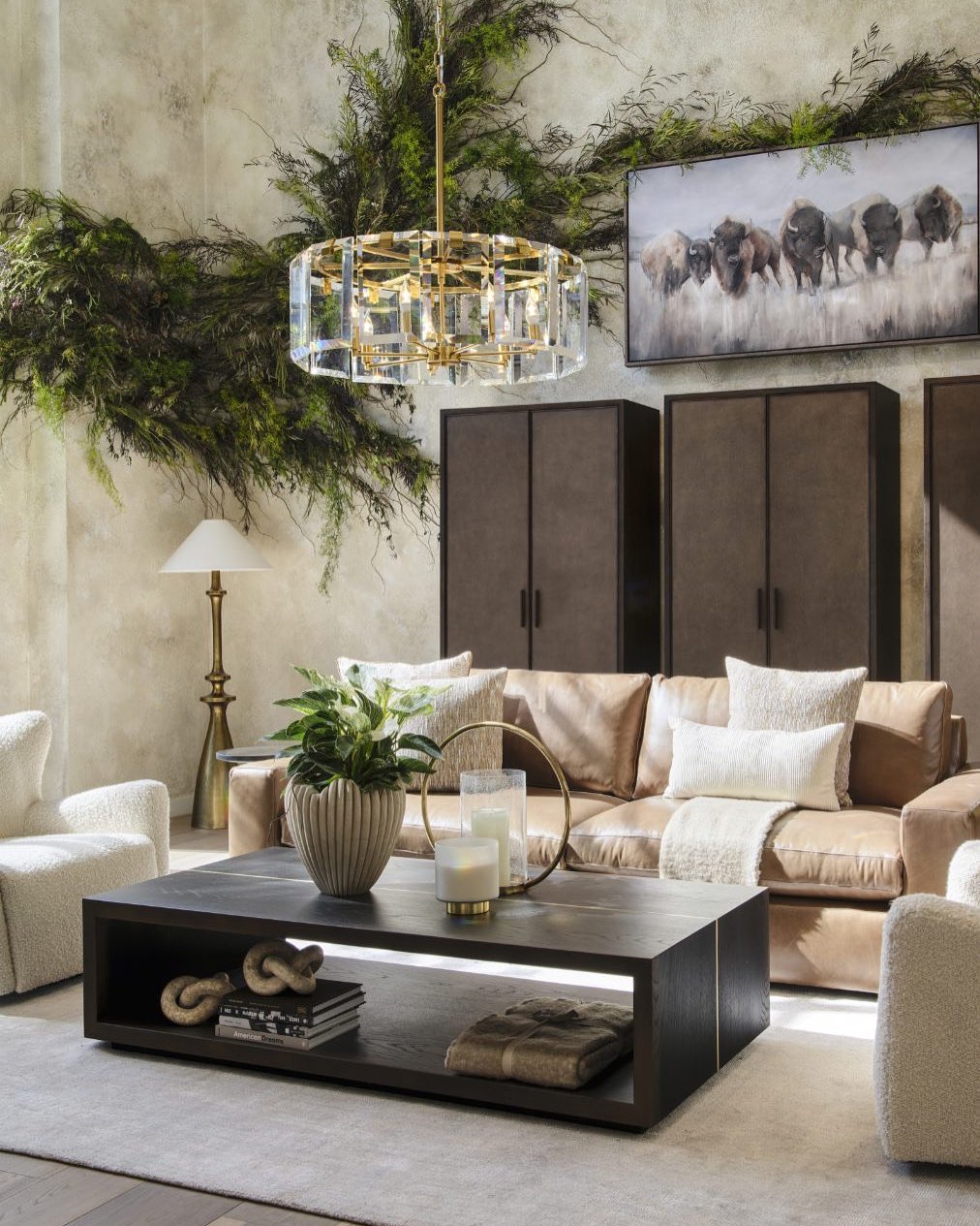 Crystal Prism Round Chandelier 5Light 7Light