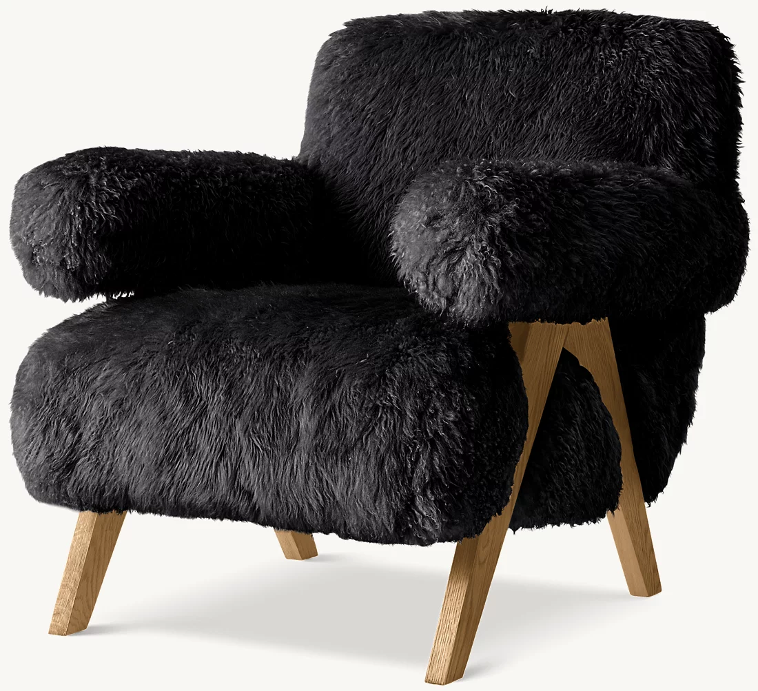 Jakob Sheepskin Lounge Chair