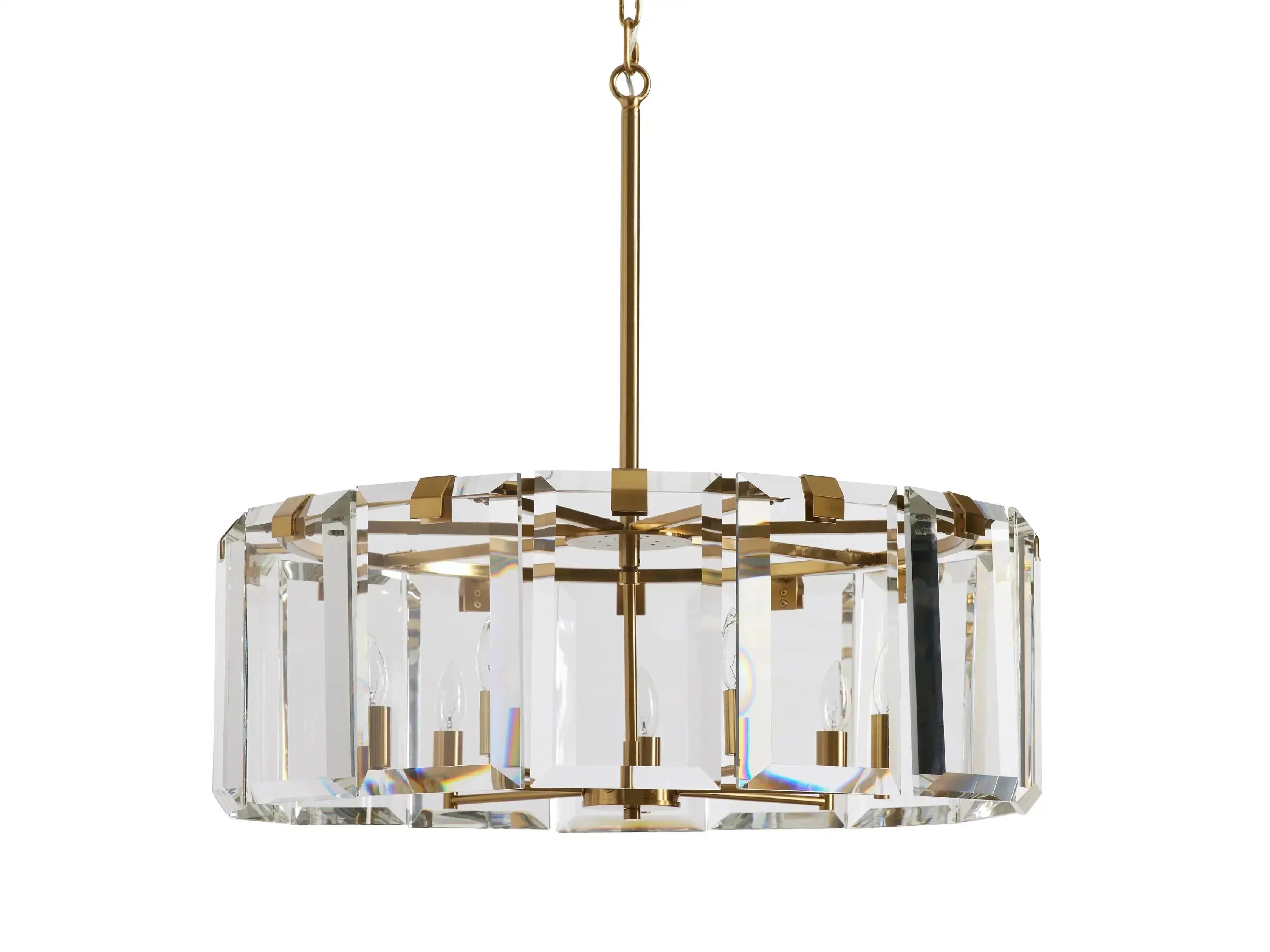 Crystal Prism Round Chandelier 5Light 7Light