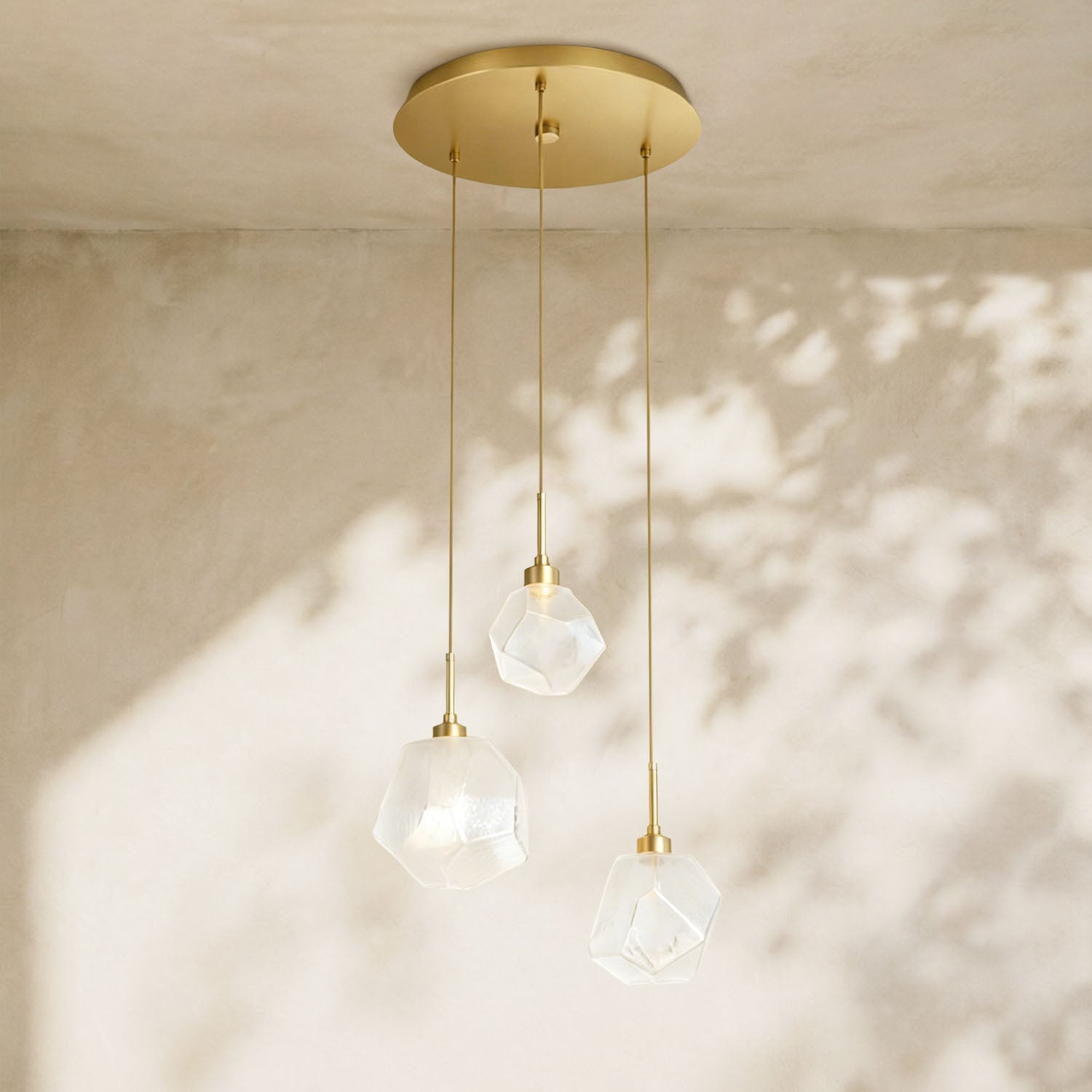 Art Twisted Round Chandelier