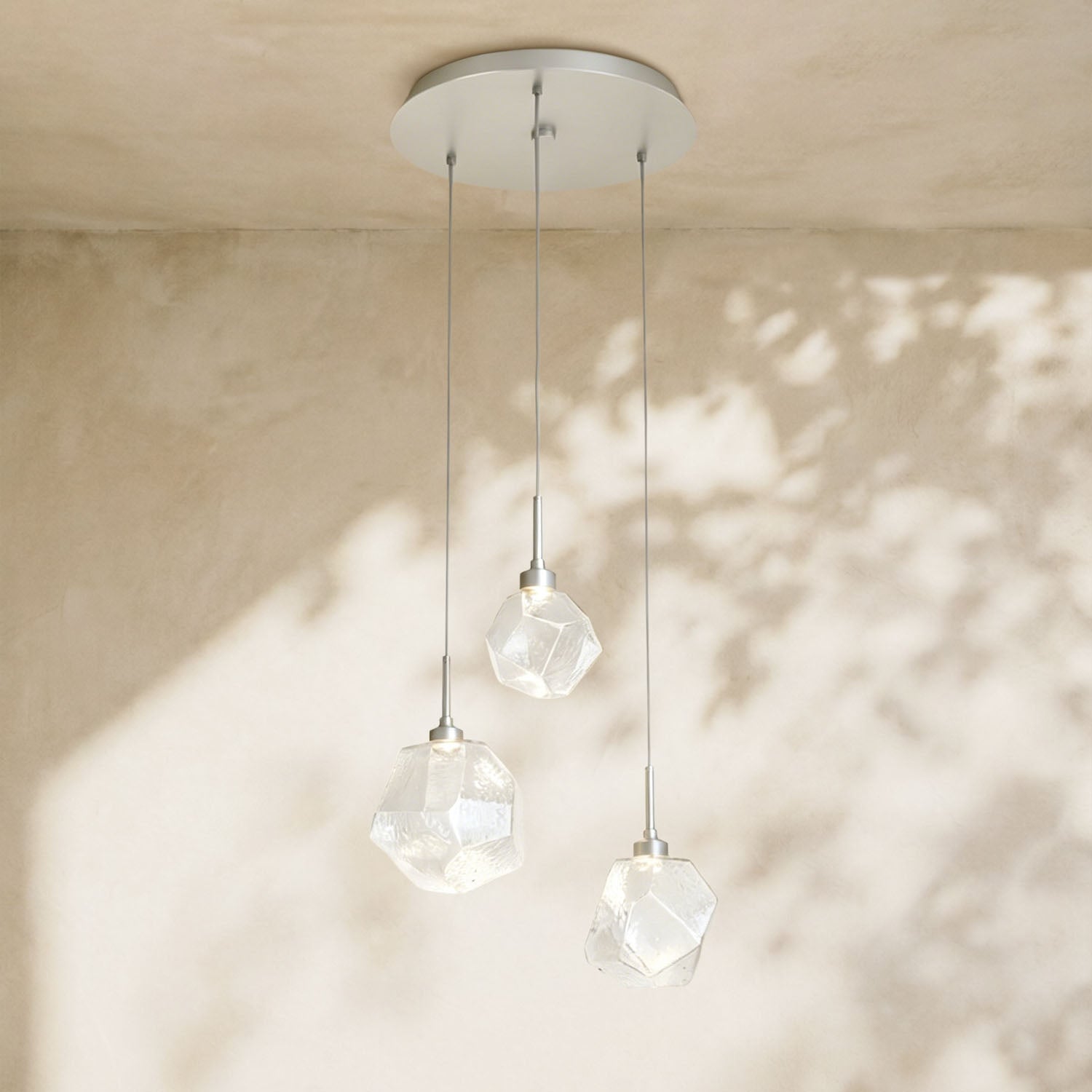 Art Twisted Round Chandelier