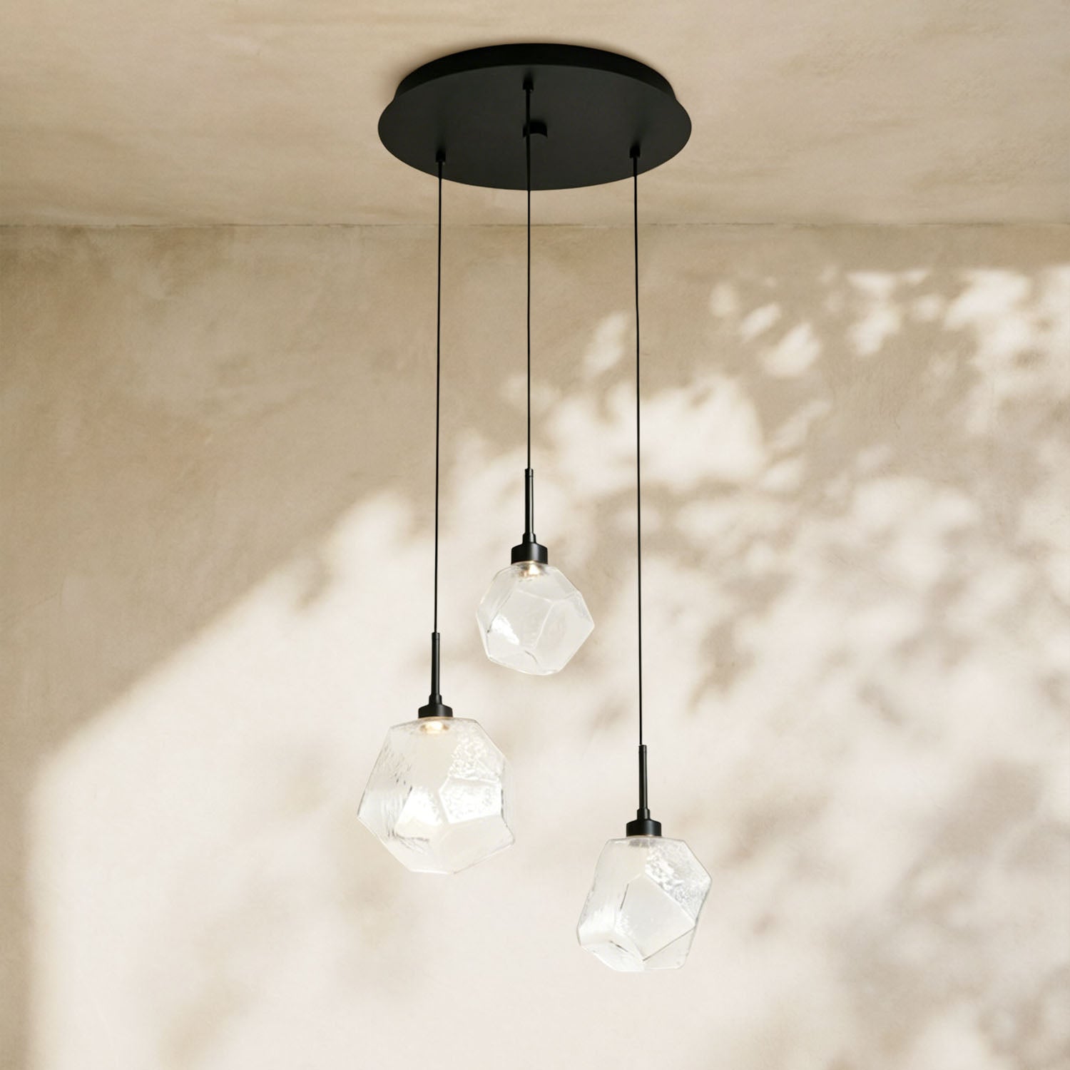 Art Twisted Round Chandelier