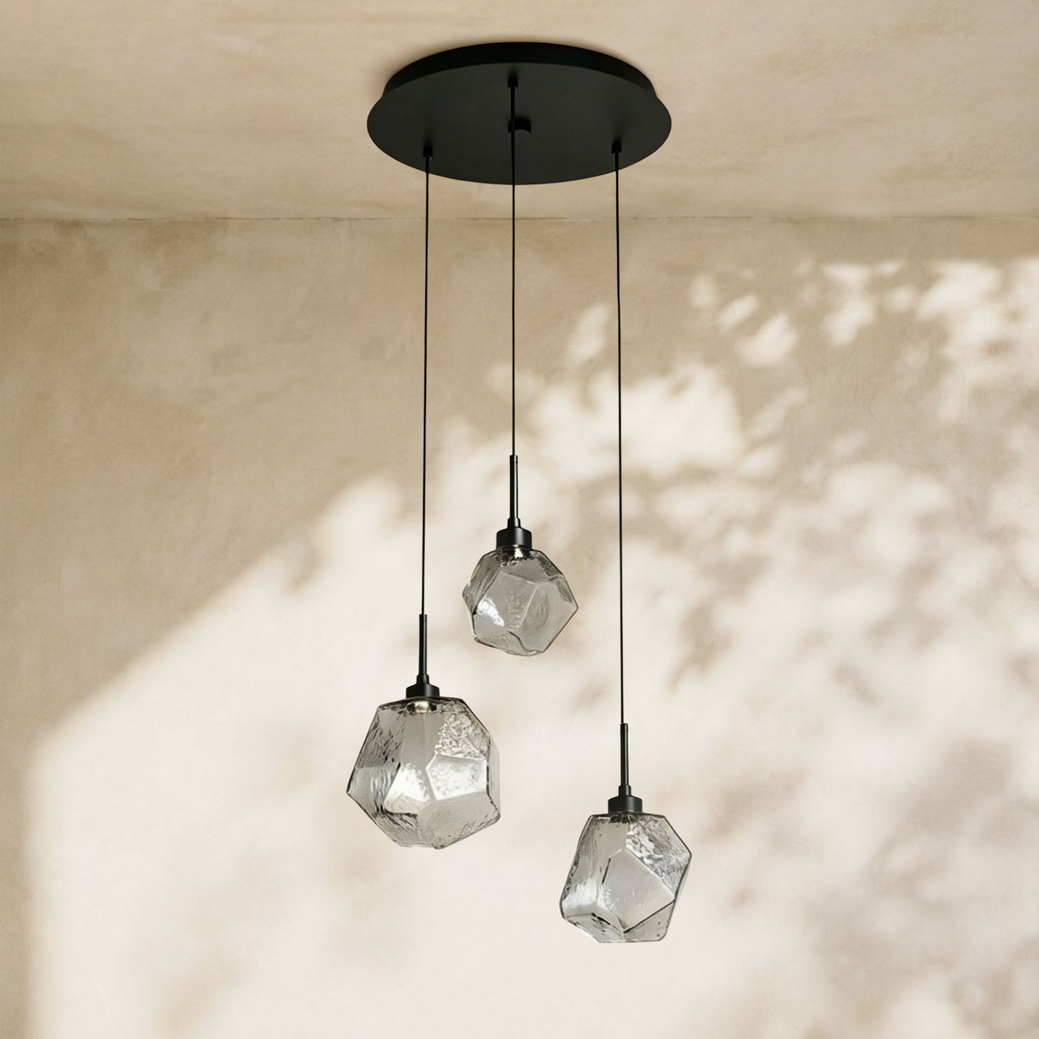 Art Twisted Round Chandelier