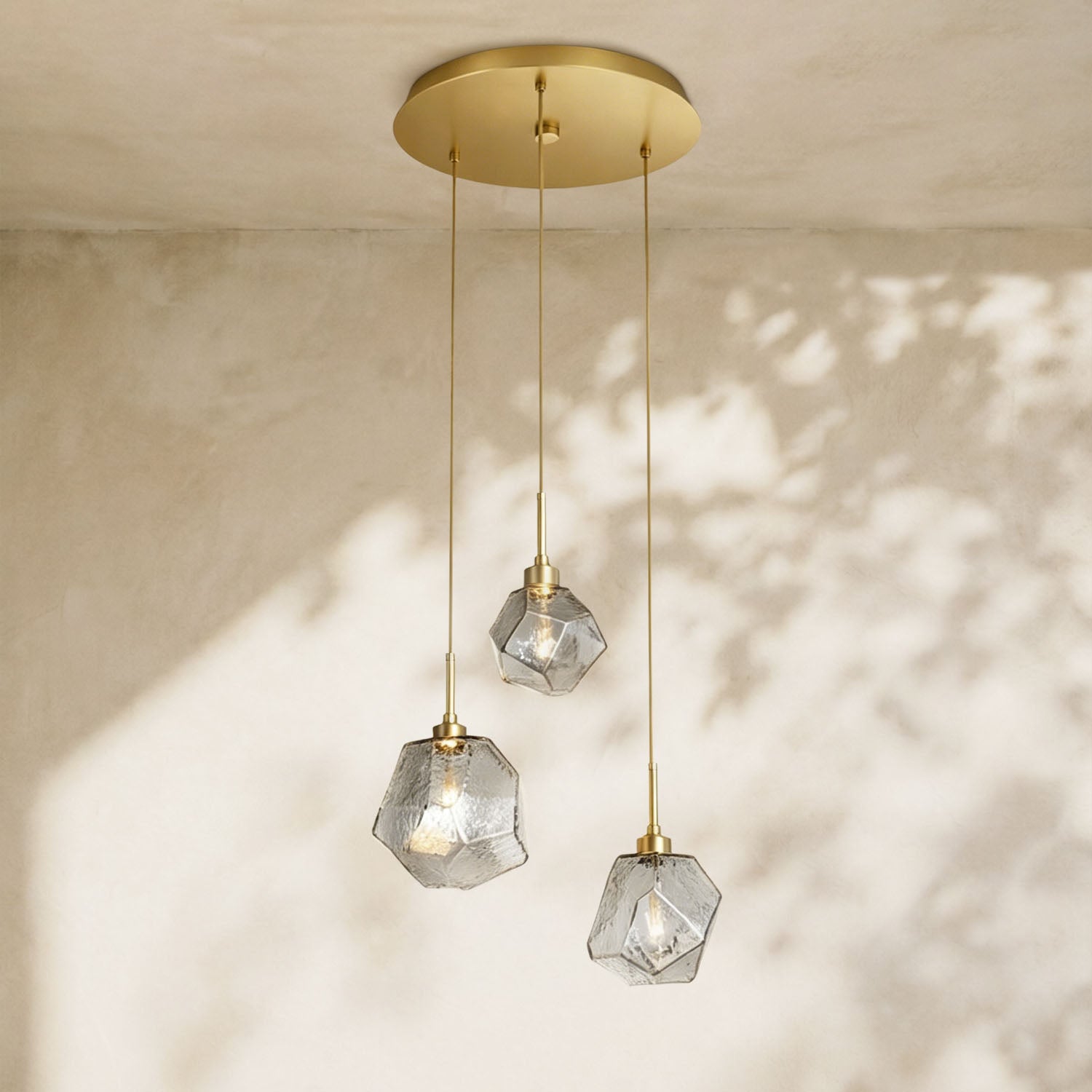 Art Twisted Round Chandelier