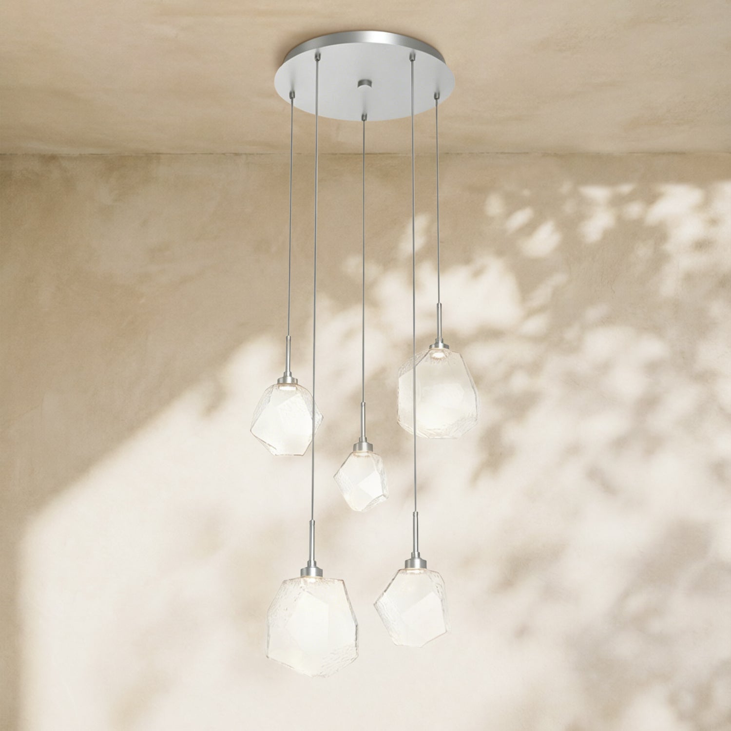 Art Twisted Round Chandelier