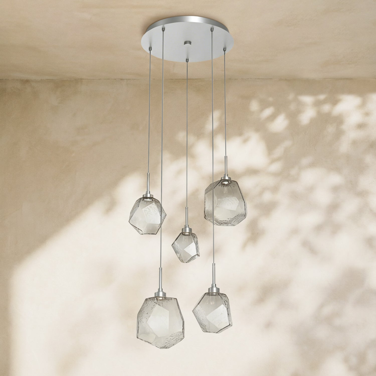 Art Twisted Round Chandelier