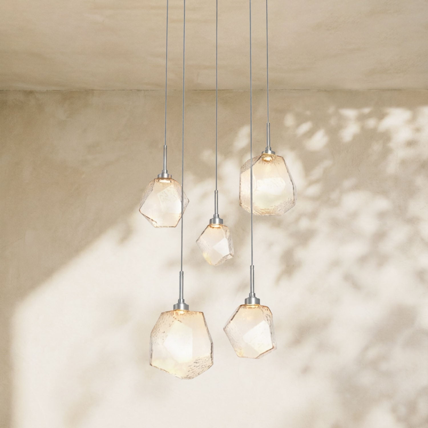 Art Twisted Round Chandelier