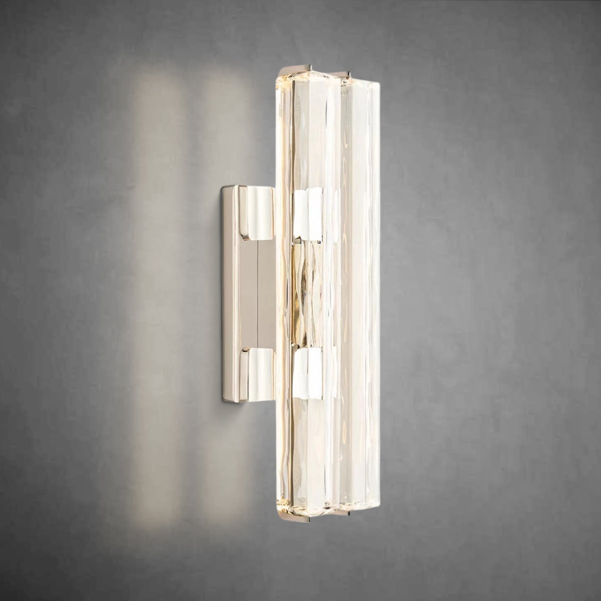 Auduban Crystal Double Sconce-Vancei