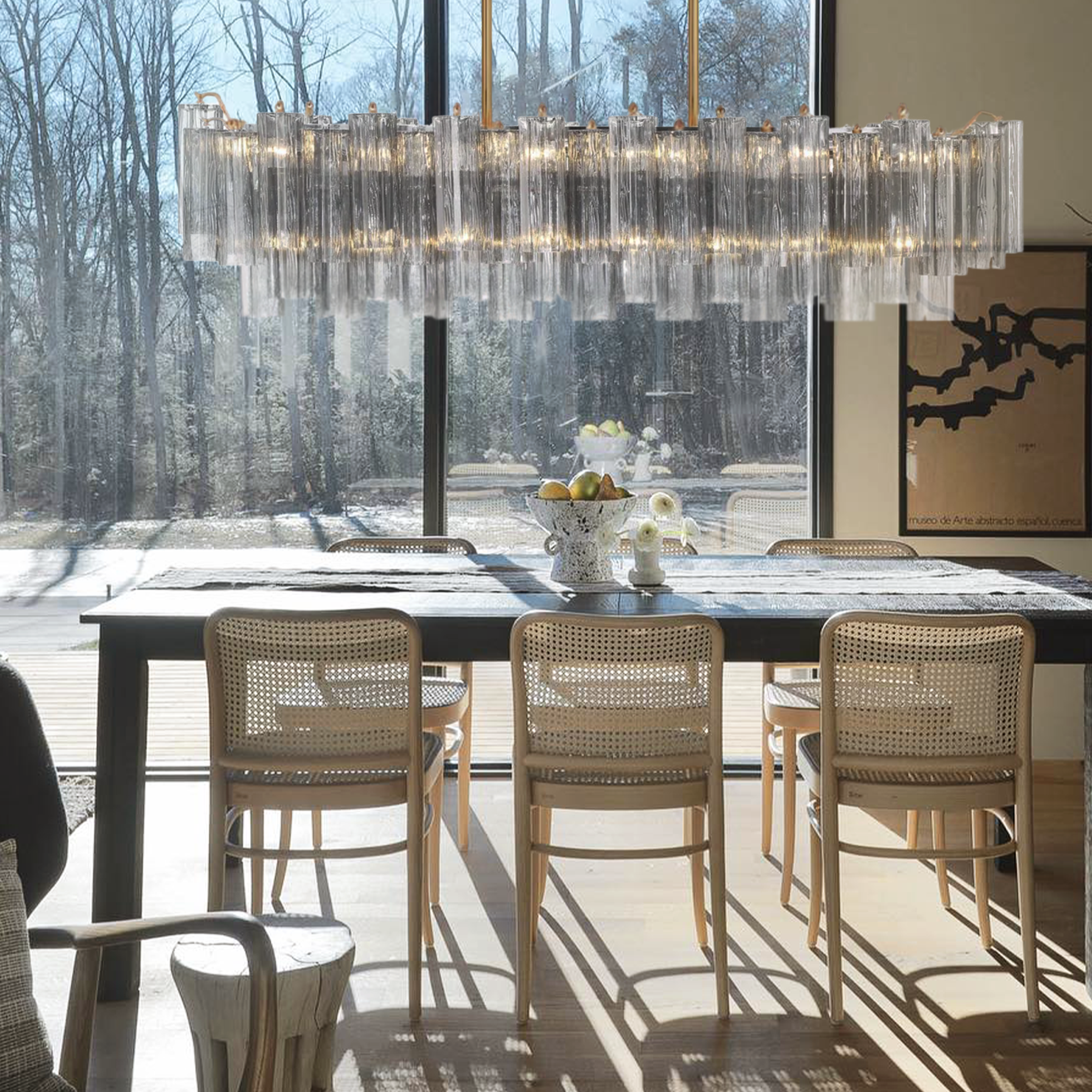 Addis Linear Chandelier 51''-Vancei