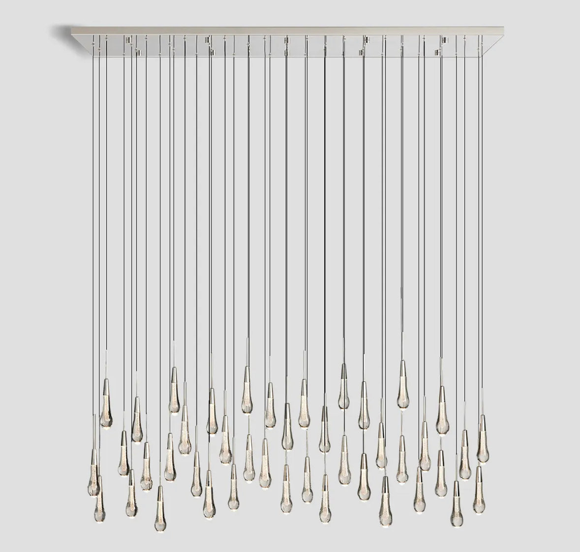 Solitaire Linear Chandelier 37"50"70"87"120"