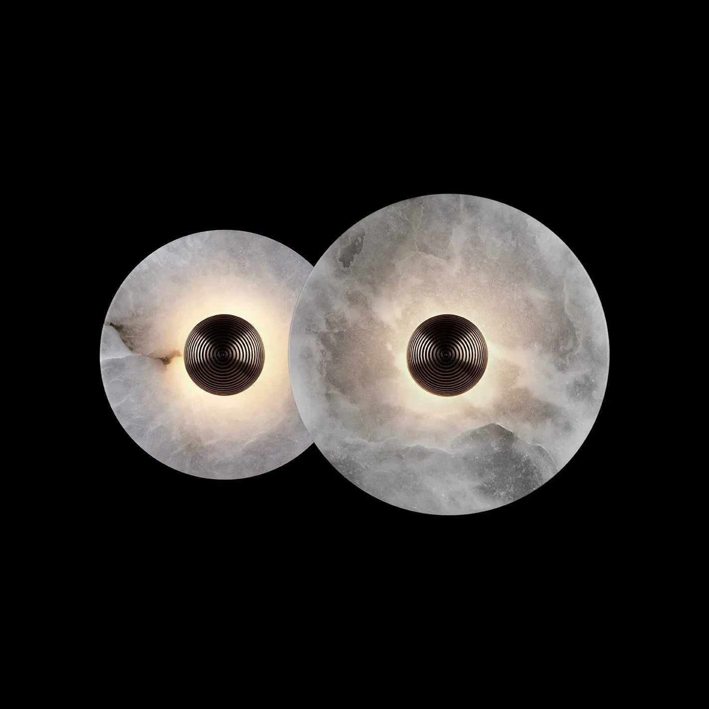 Median Alabaster Flush mount - 2 Surface