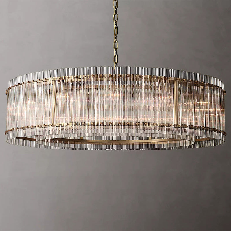 Amelia Round Chandelier 60"-Vancei