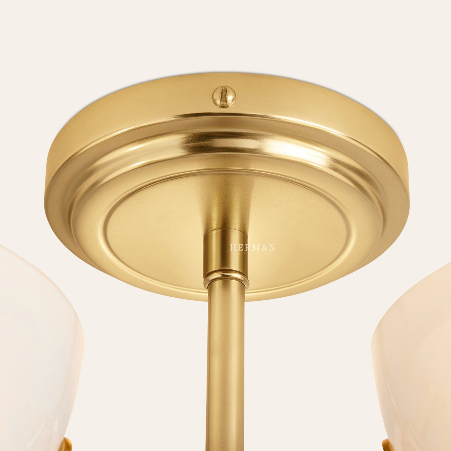 Argus Glass Semi-Flush Mount