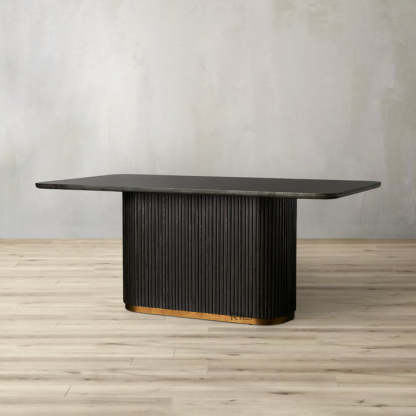 Finnley Dining Table Bluestone Carrara 120" ( customize)