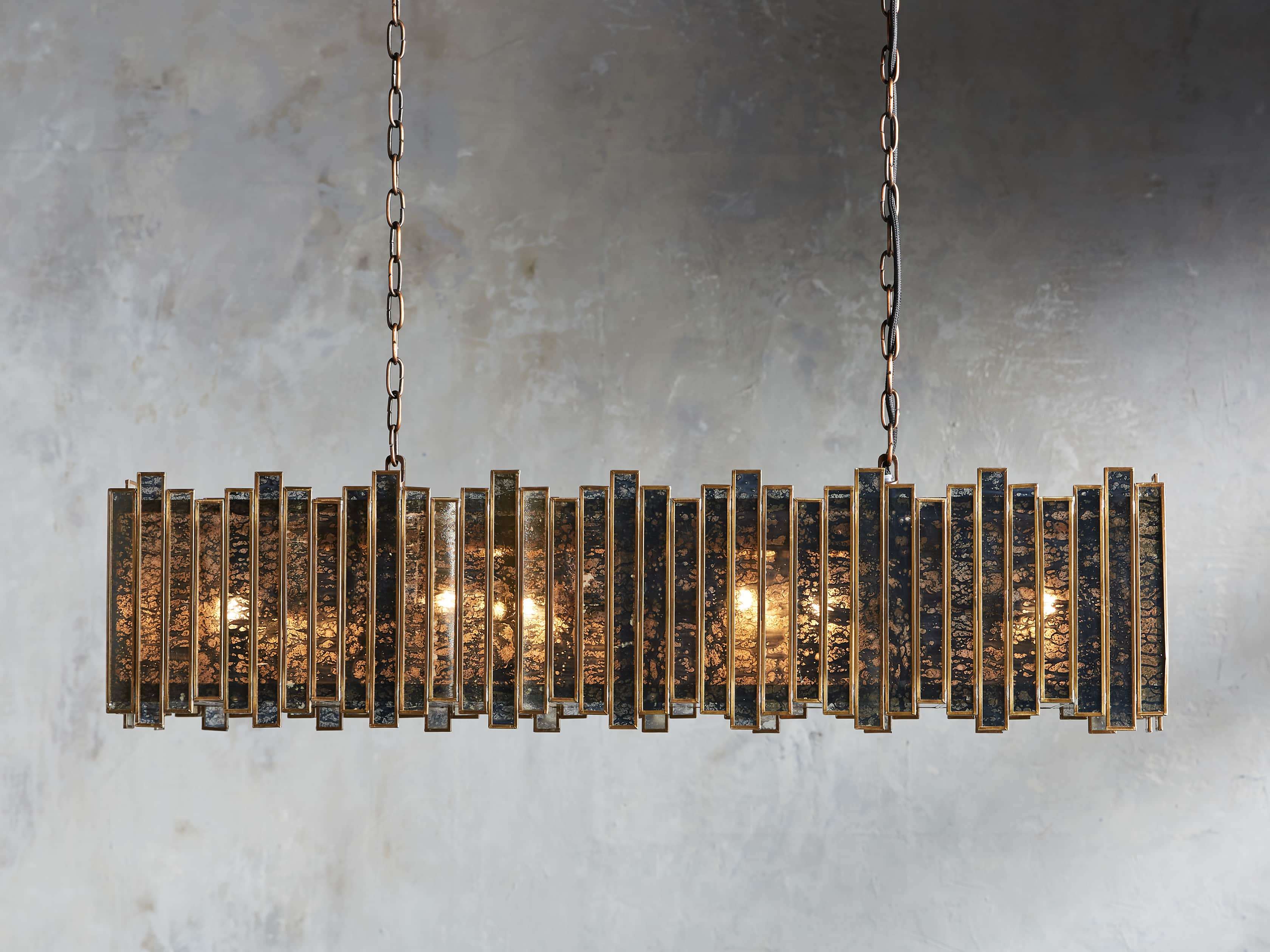 Laila Rectangular Chandelier-Vancei