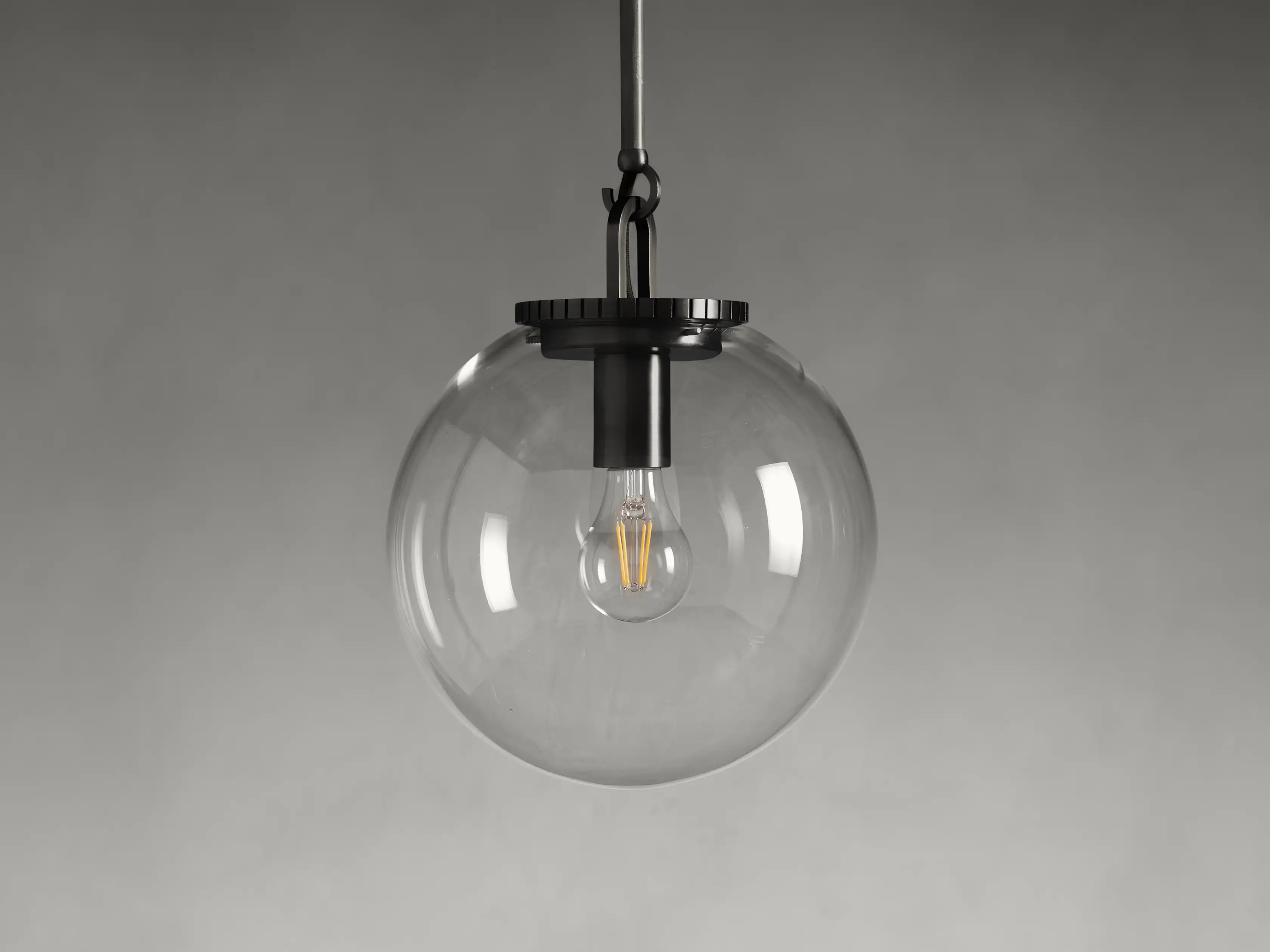 Wescott Globe Pendant with Rod