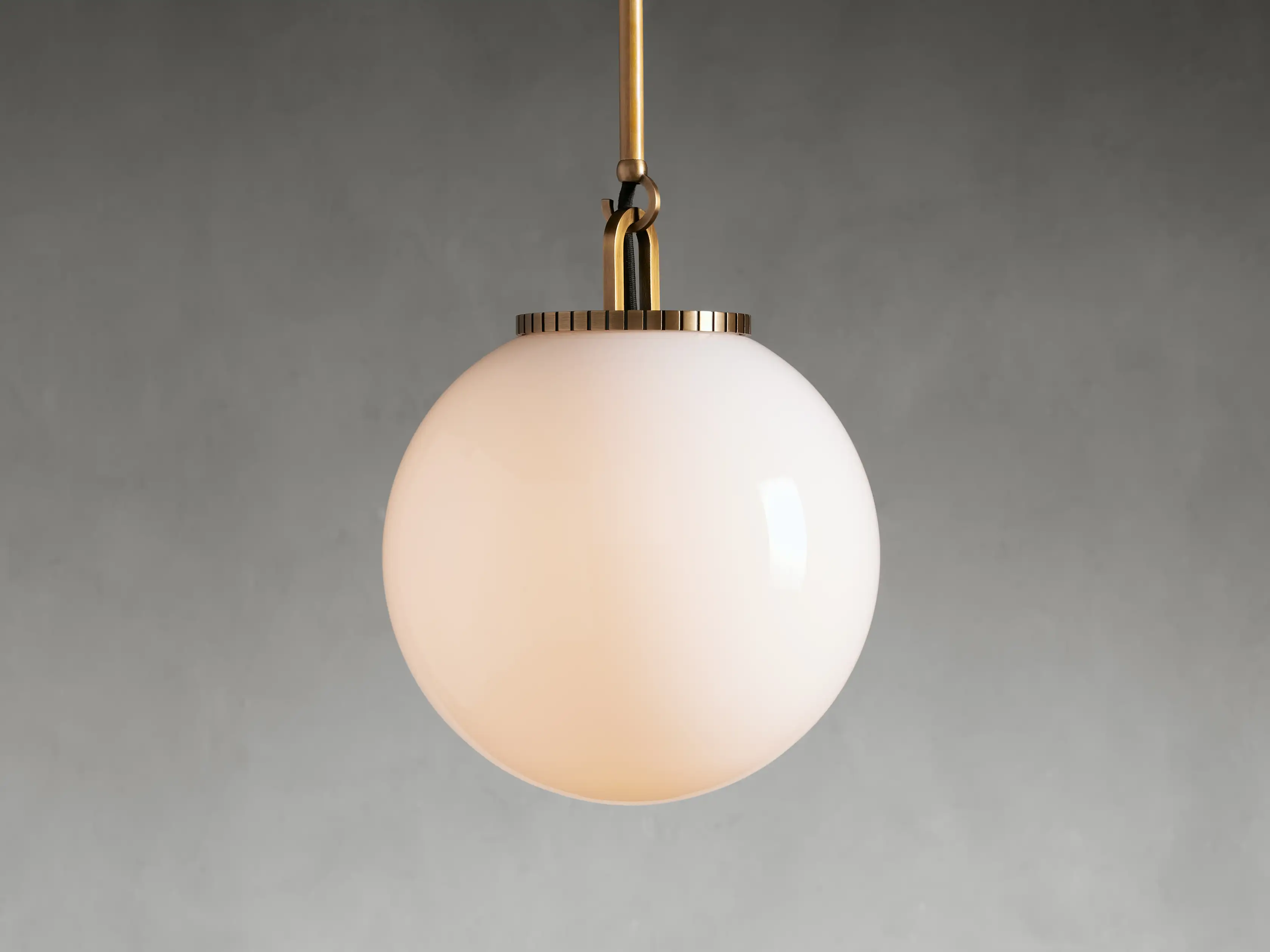 Wescott Globe Pendant with Rod