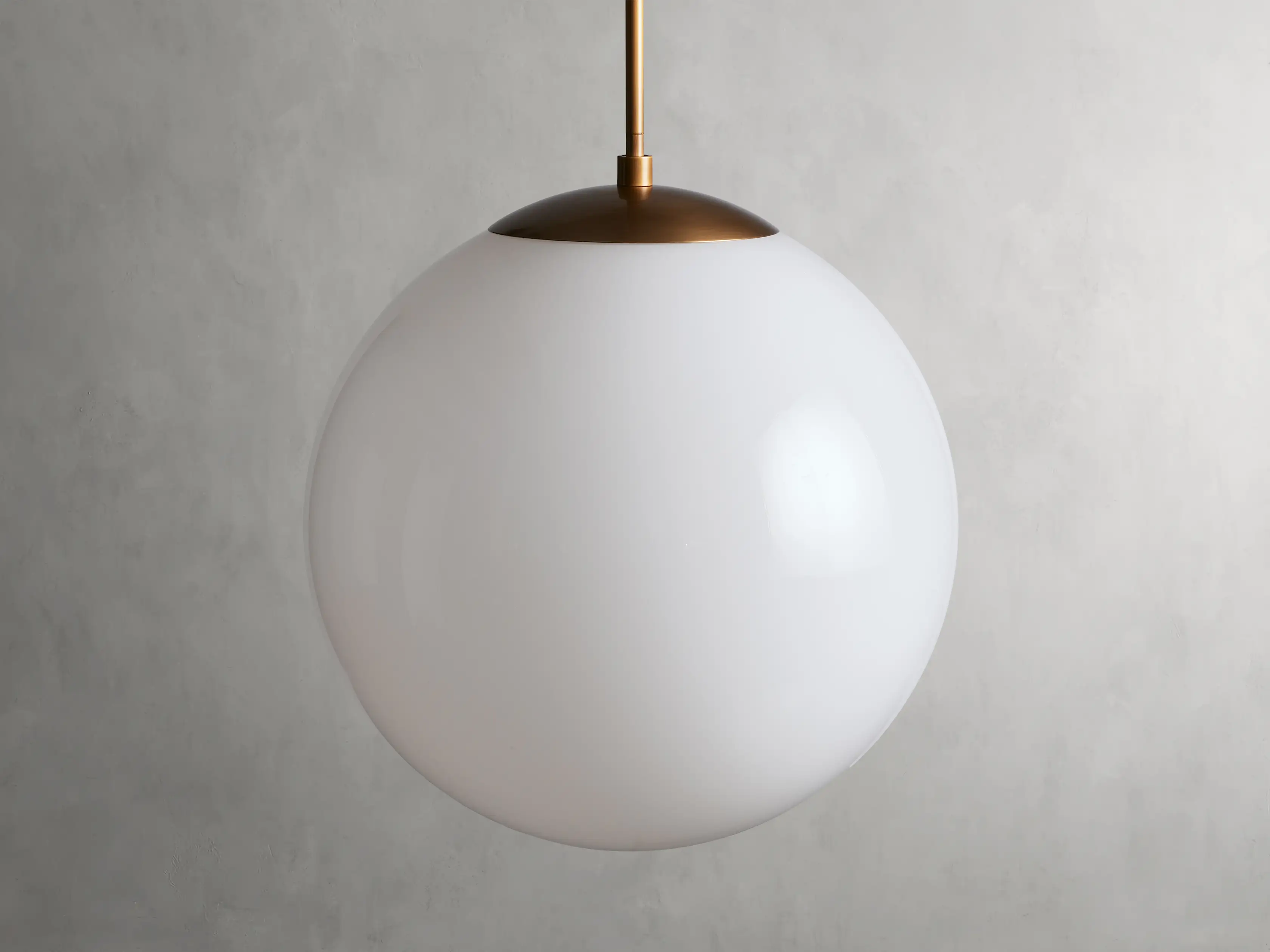 Wescott XL Globe Pendant with Rod