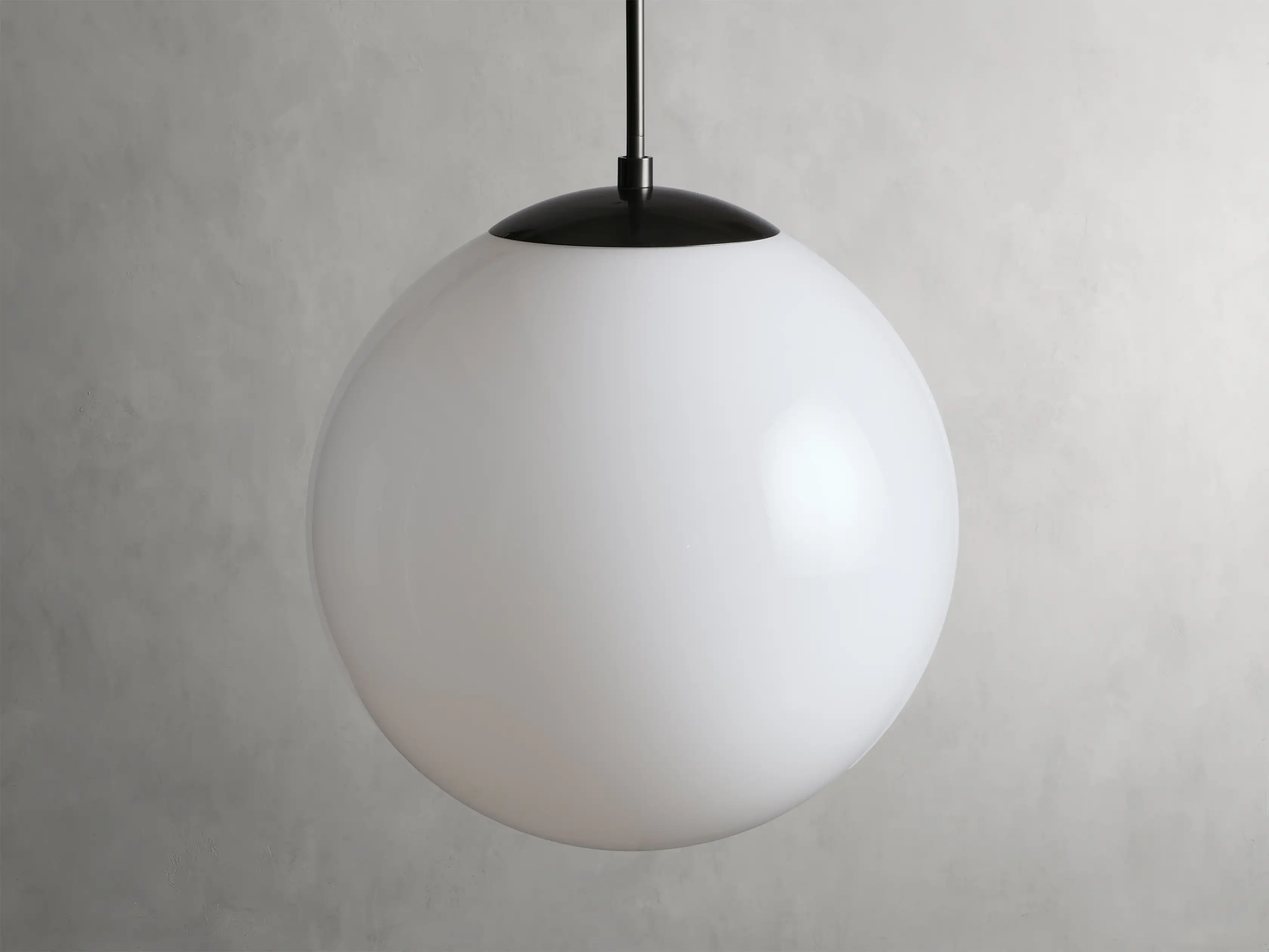 Wescott XL Globe Pendant with Rod