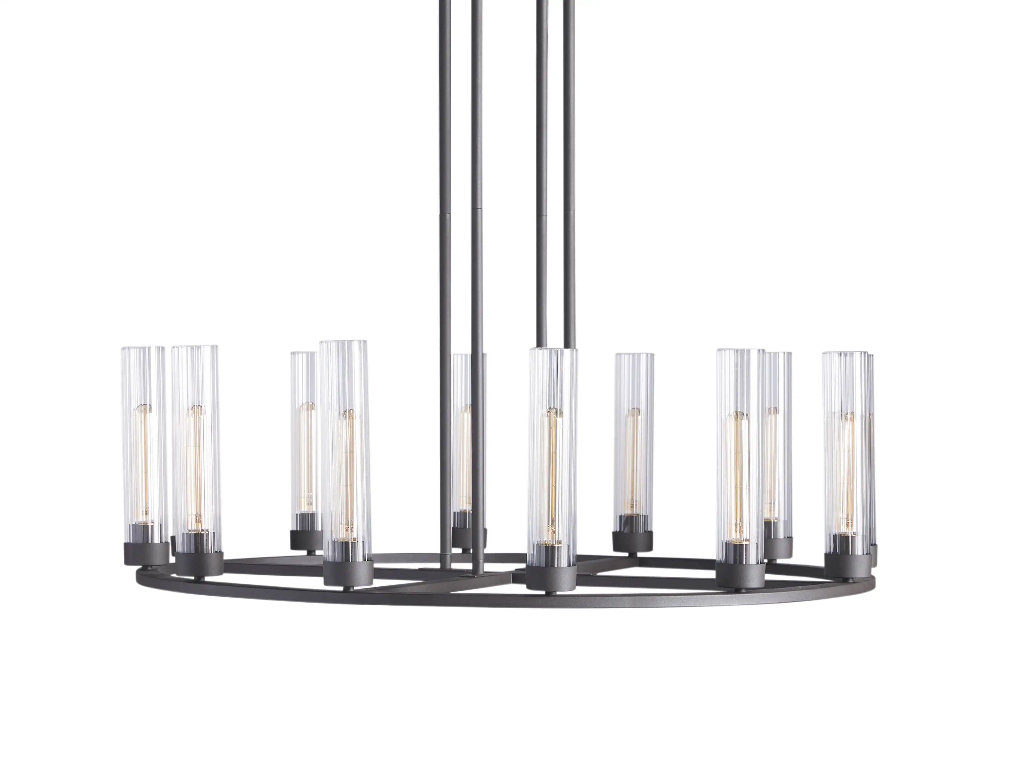 Pastis Round Chandelier 30"W 40"W-Vancei