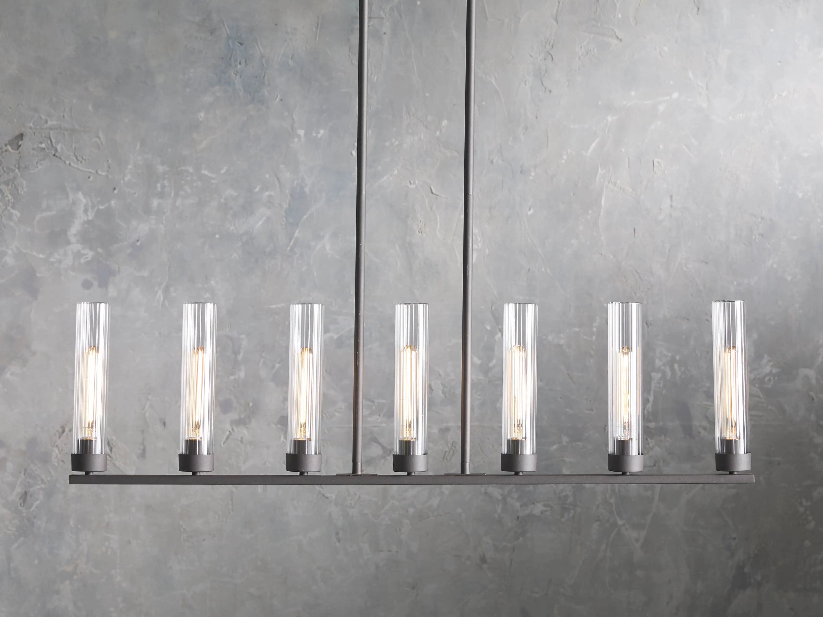 Pastis Linear Chandelier 31"W 46"W 54"W-Vancei