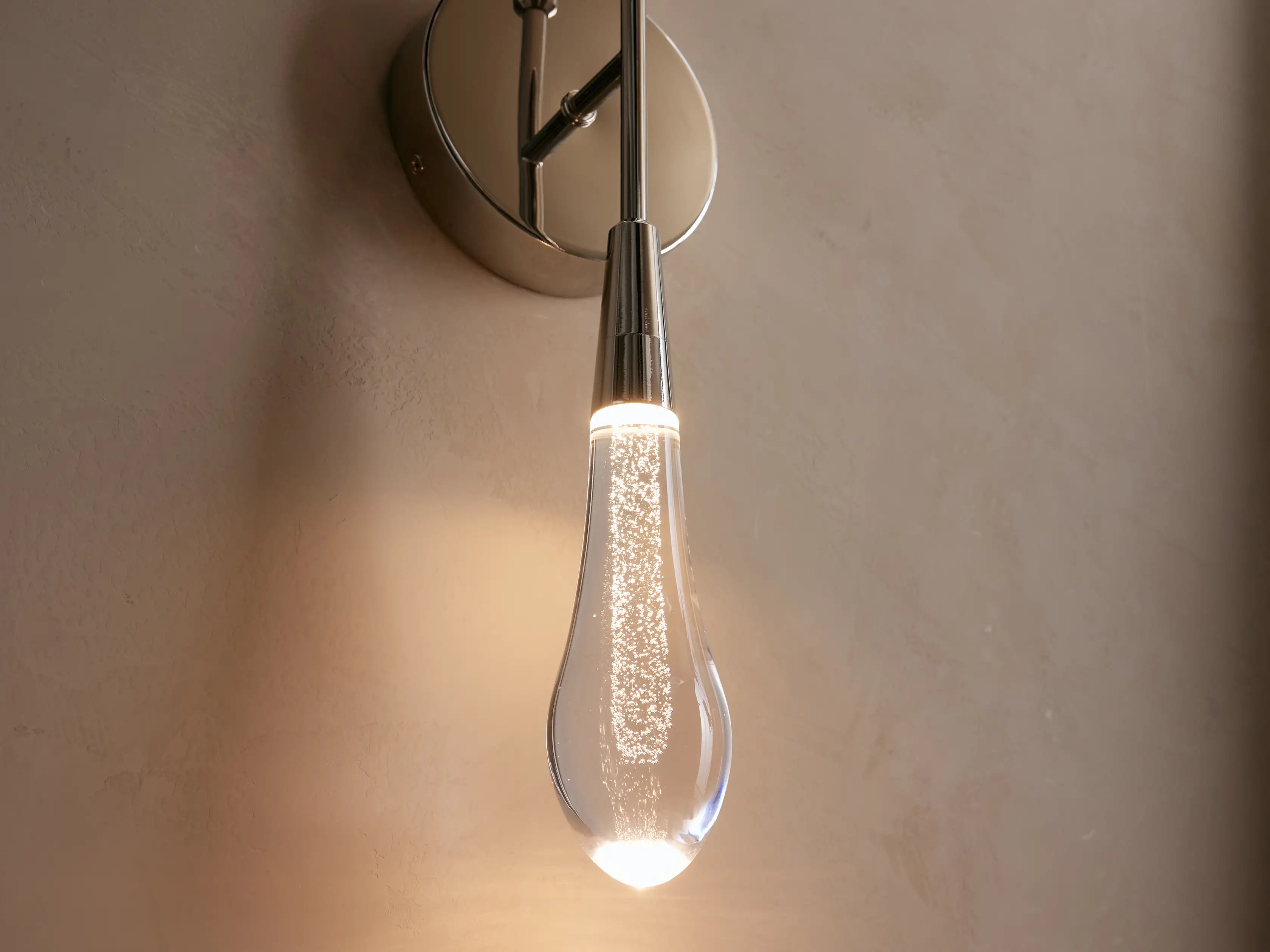 Solitair Crystal Double Wall Sconce