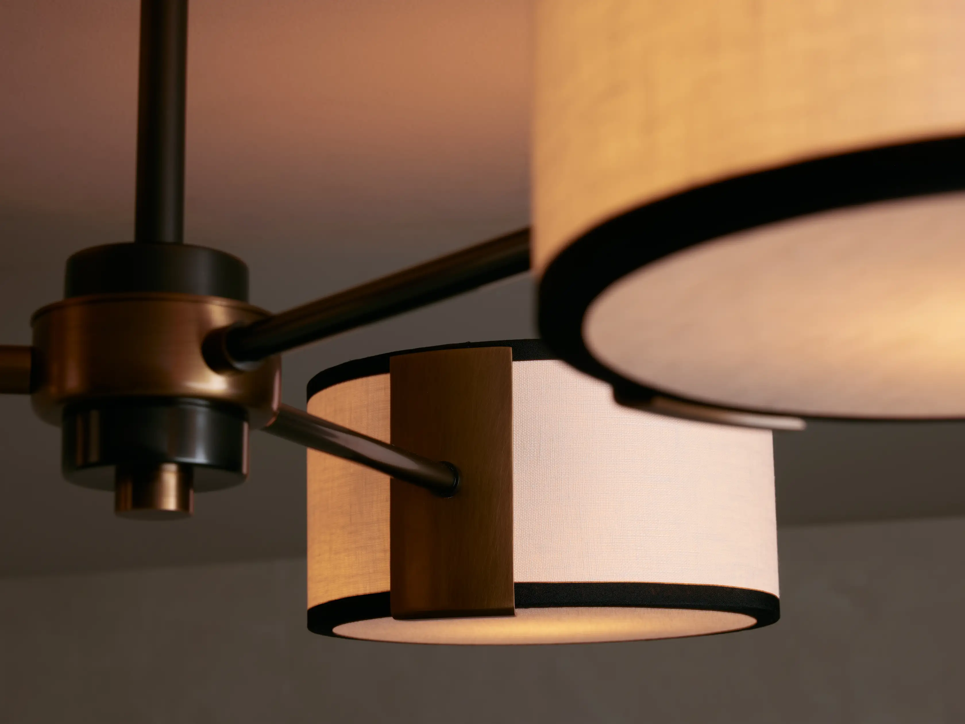 Daphne Fabric Flush Mount