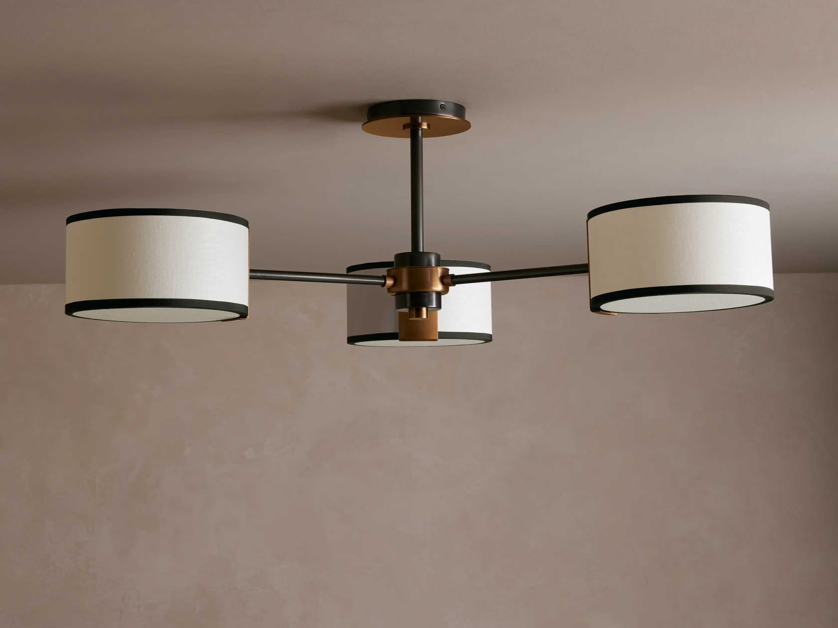 Daphne Fabric Flush Mount