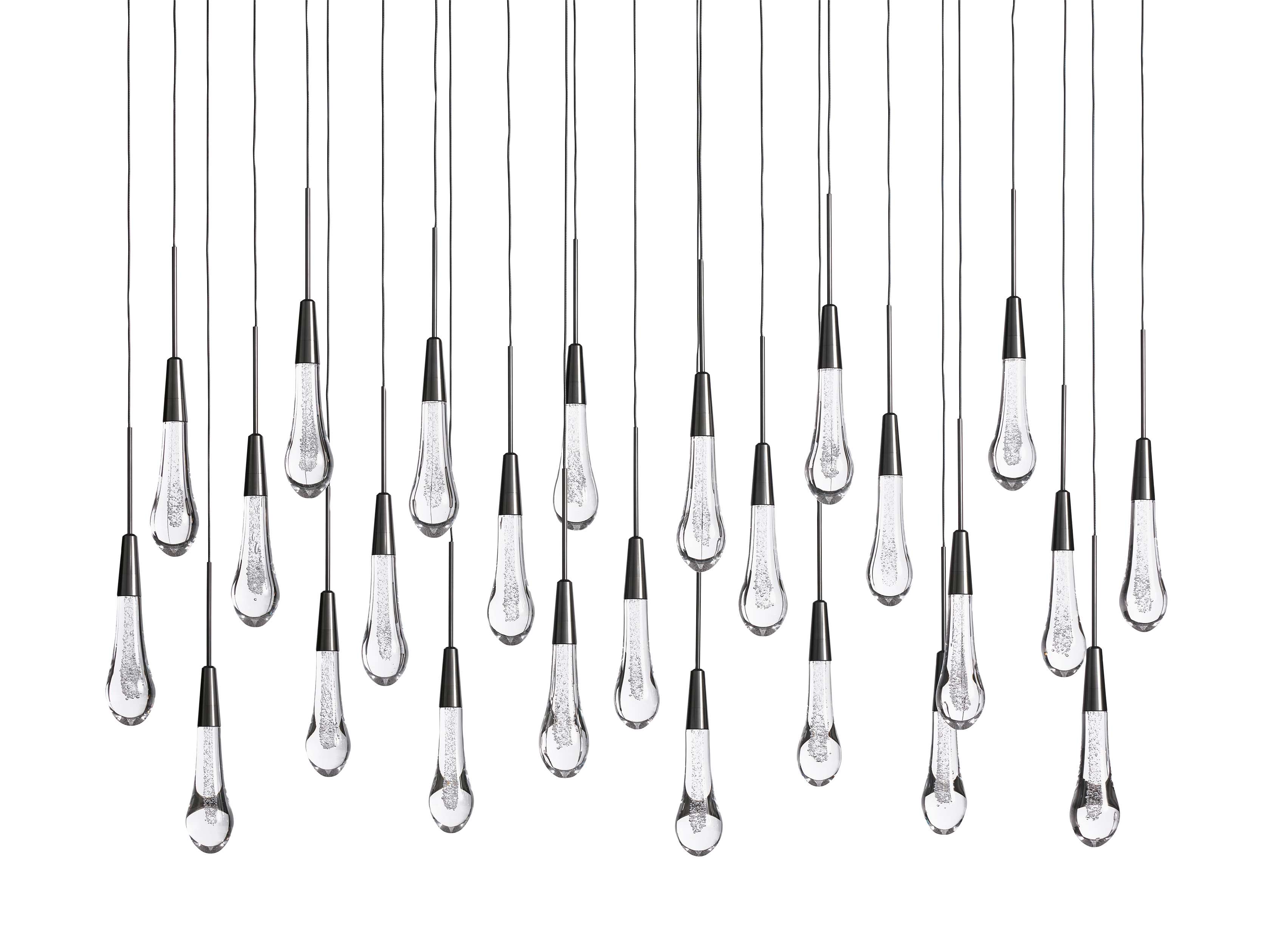 Solitaire Linear Chandelier 37"50"70"87"120"
